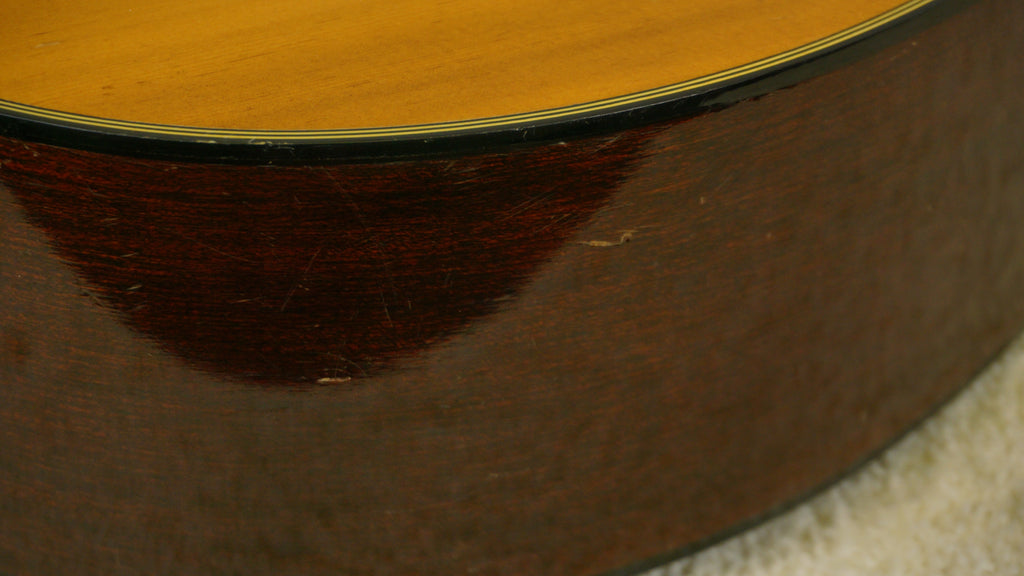 Yamaha FG-130 Nippon Gakki Made in Japan Acoustic Guitar w/ Chipboard Case