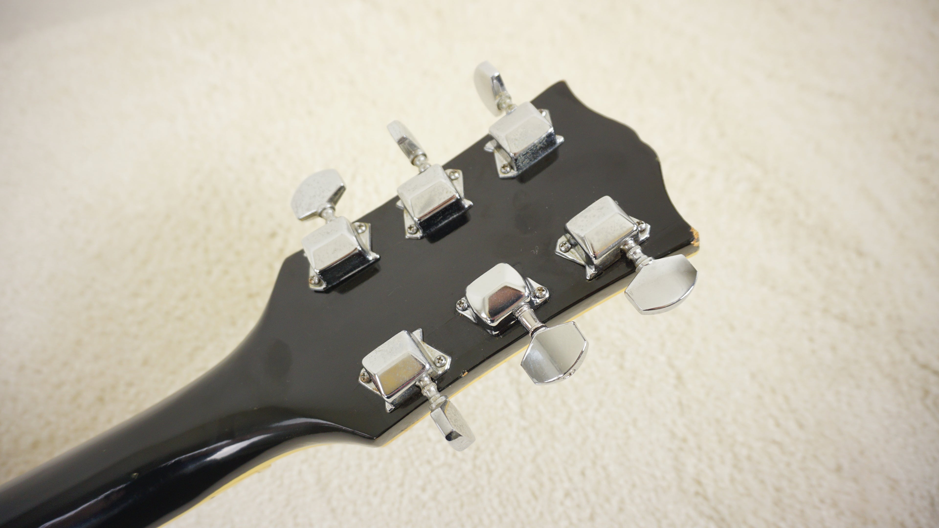 Vintage Lawsuit Single Cut Electric Guitar Black MIJ Japan