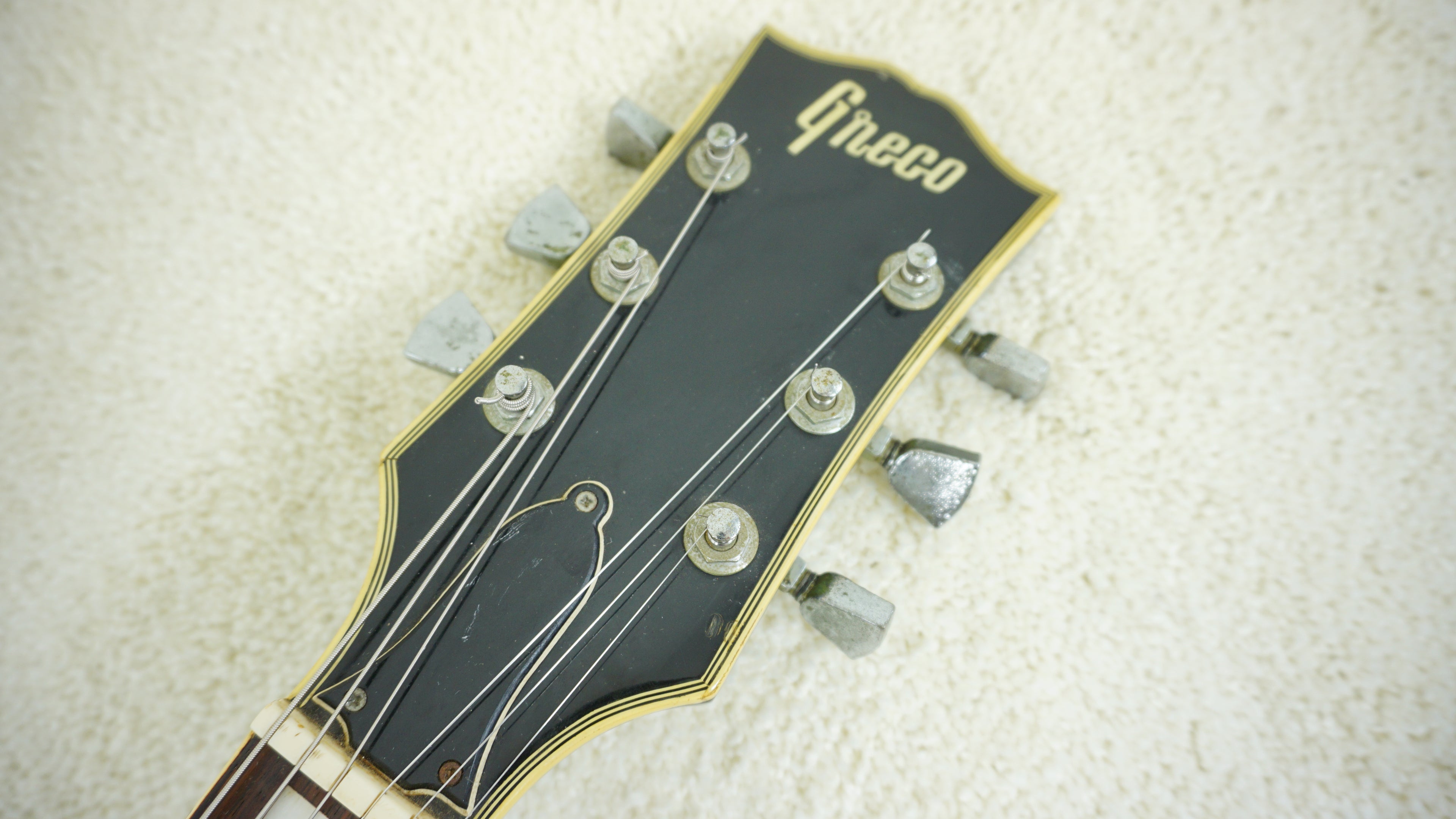 Greco EG-360B - Black Japan Single Cut Electric Guitar