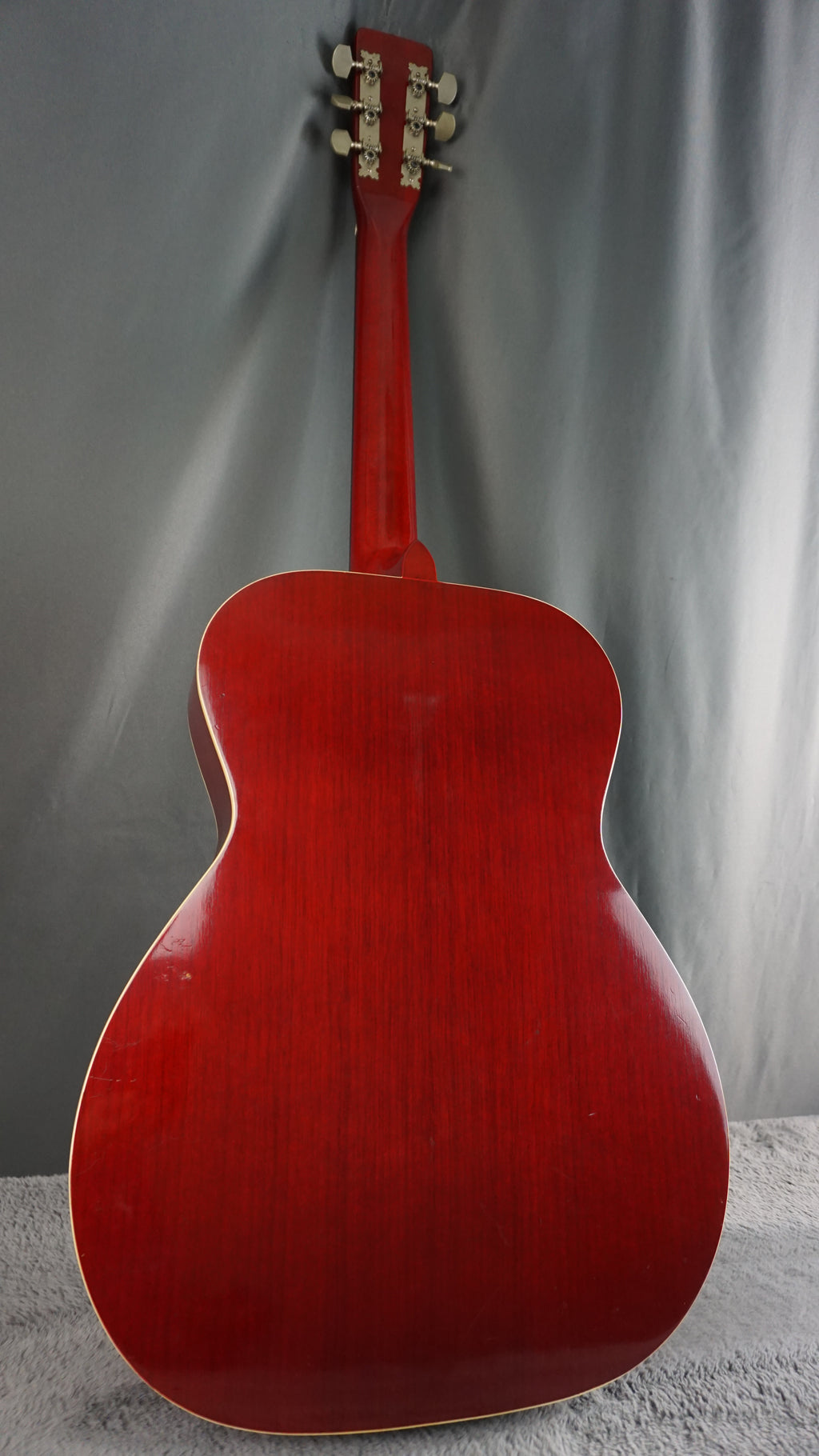 Thomas TM-180 Vintage MIJ Acoustic Guitar Cherry Sunburst w/ Hard Case