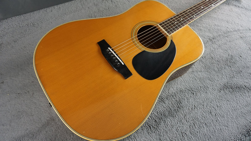 Jagard JD-250 Dreadnought Acoustic Guitar MIJ Japan w/ Hard Case