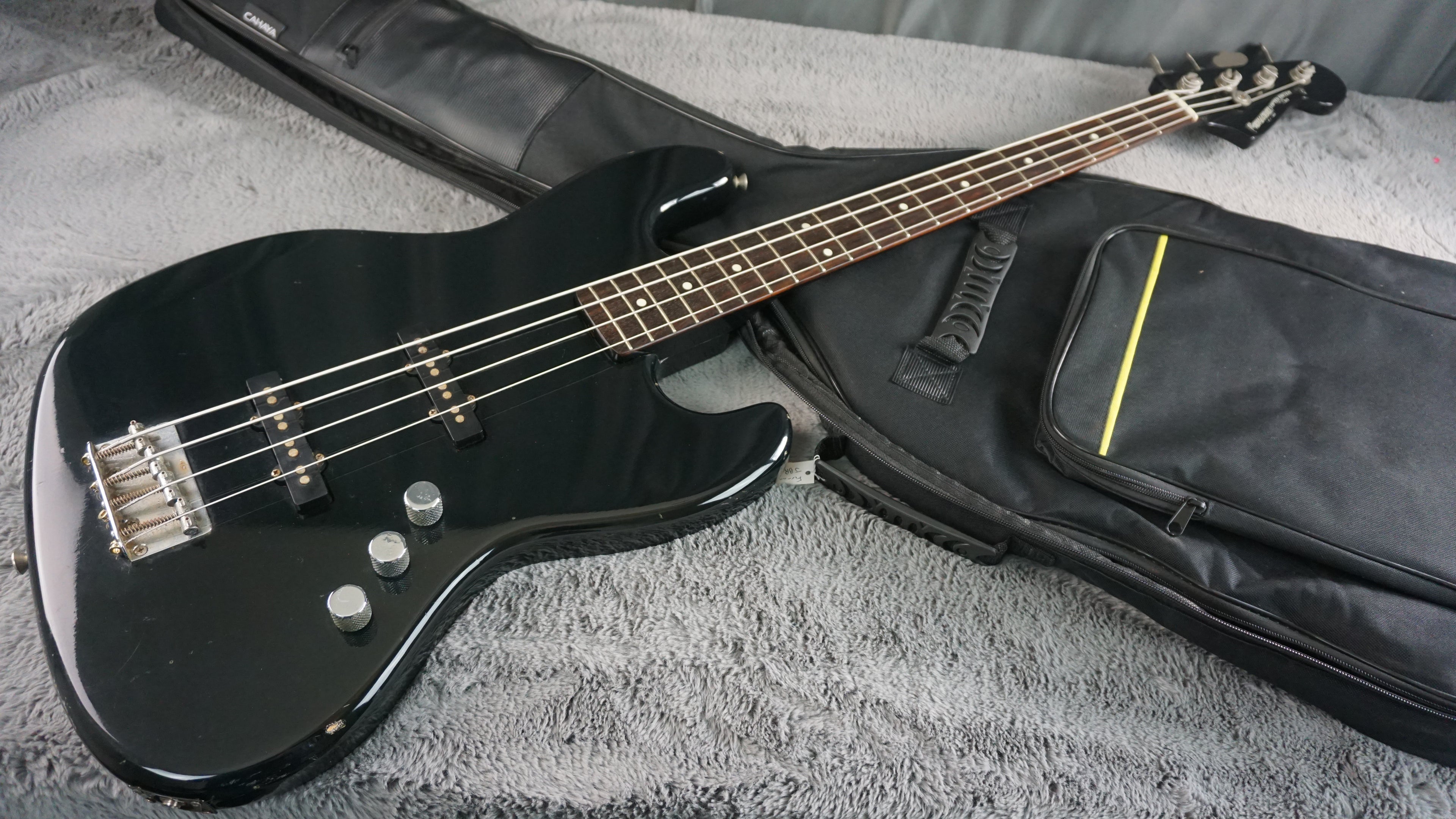 Fernandes JBR-45 80s Black Japan 4-String Bass