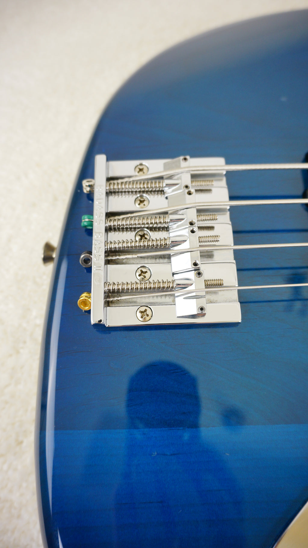 Fender Japan Jazz Bass 62 Reissue PJ Pickups - Badass Bridge - Translucent Blue - Matching Headstock