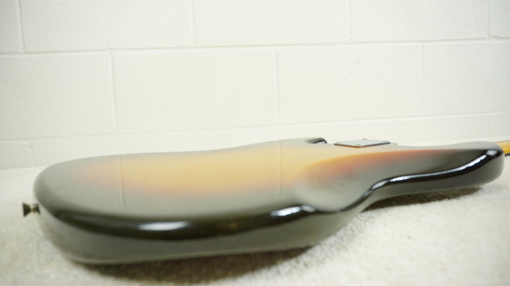 1993 Squier Silver Series Jazz Bass MIJ 3-Tone Sunburst Fujigen Japan