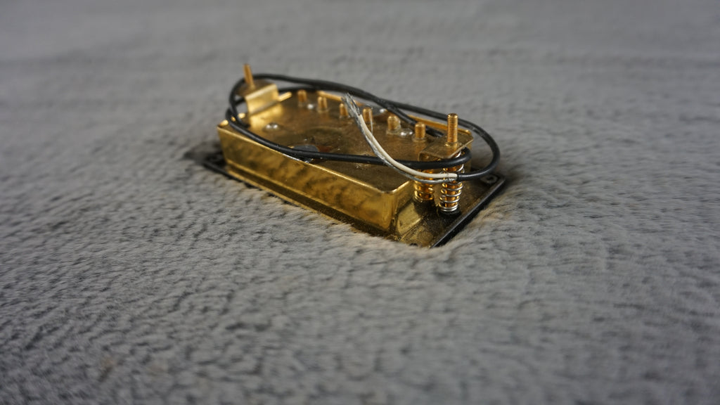 Tokai Humbucker Gold Cover w/ Black Pickup Ring - 8.4k