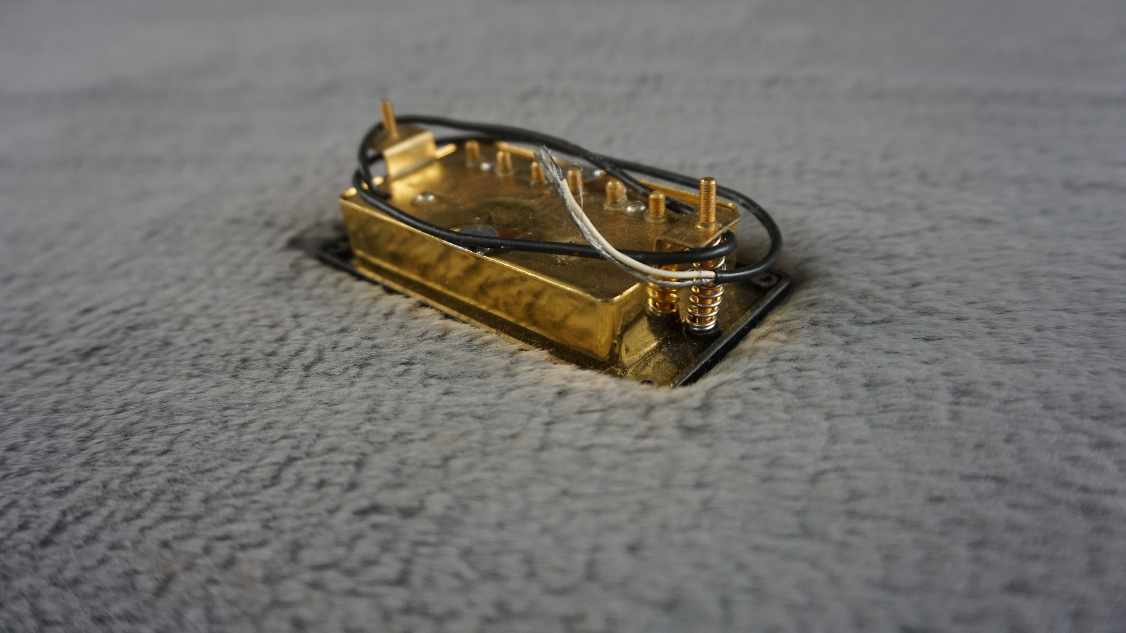 Tokai Humbucker Gold Cover w/ Black Pickup Ring - 8.4k