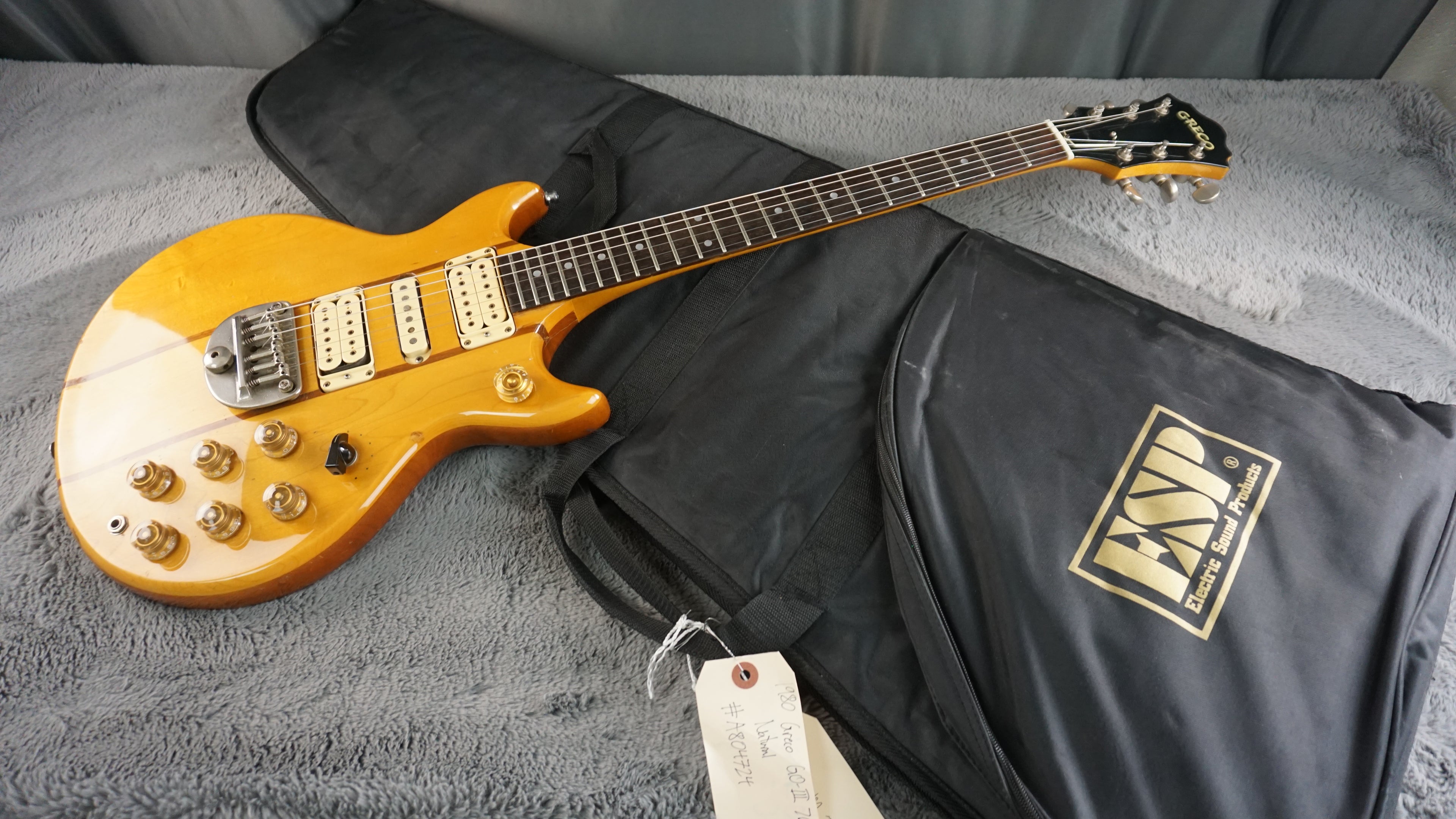 Greco GO-III 700 1980 - Natural Japan Electric Guitar