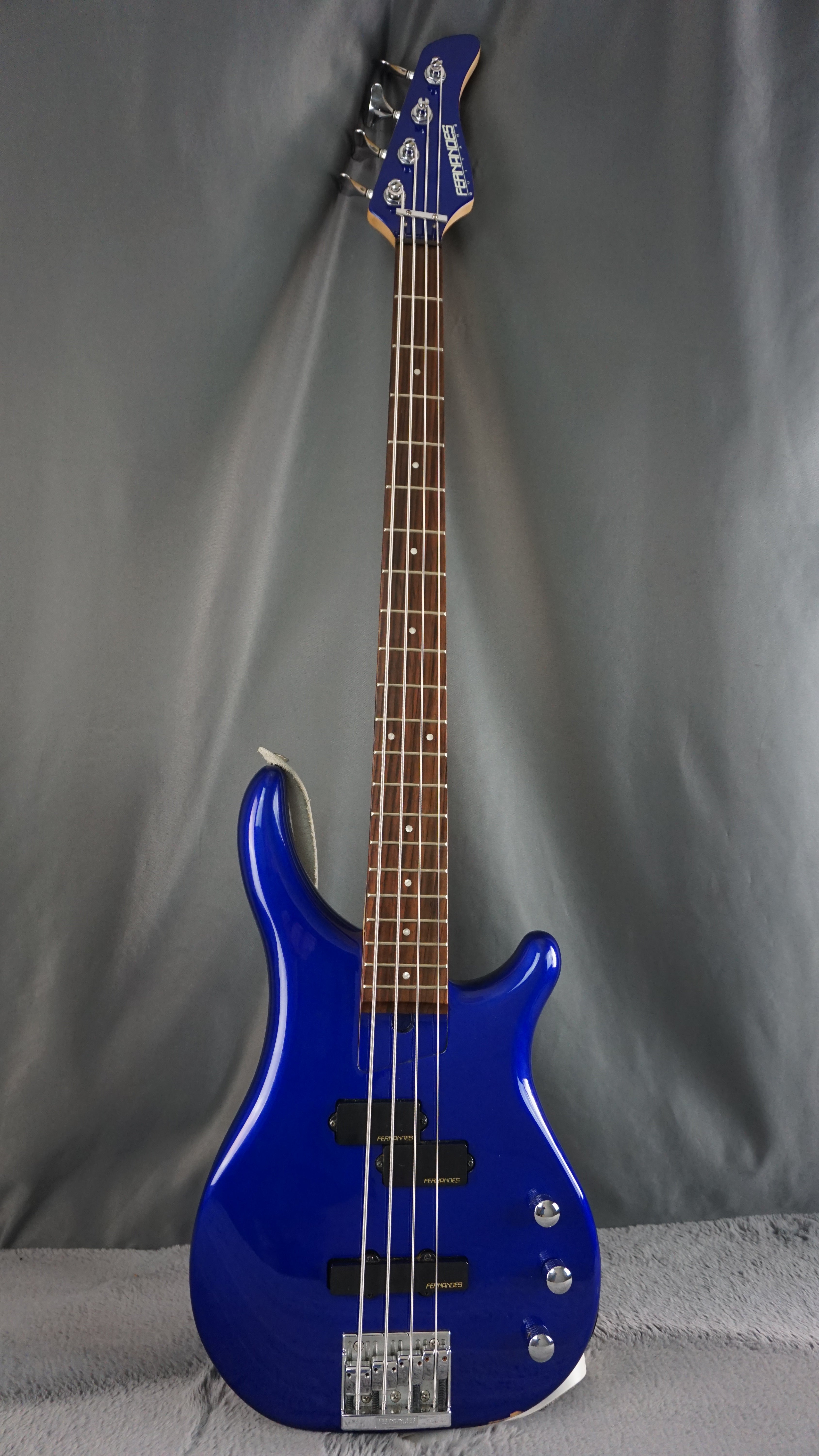 Fernandes PJ Bass - FRB-45 - Blue - 32" Scale