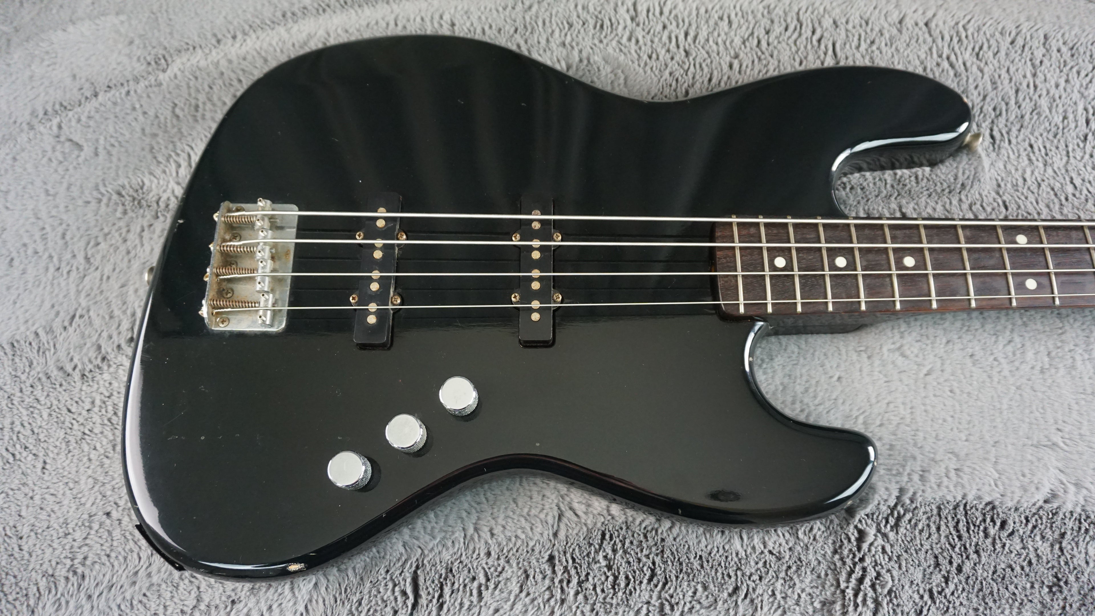 Fernandes JBR-45 80s Black Japan 4-String Bass