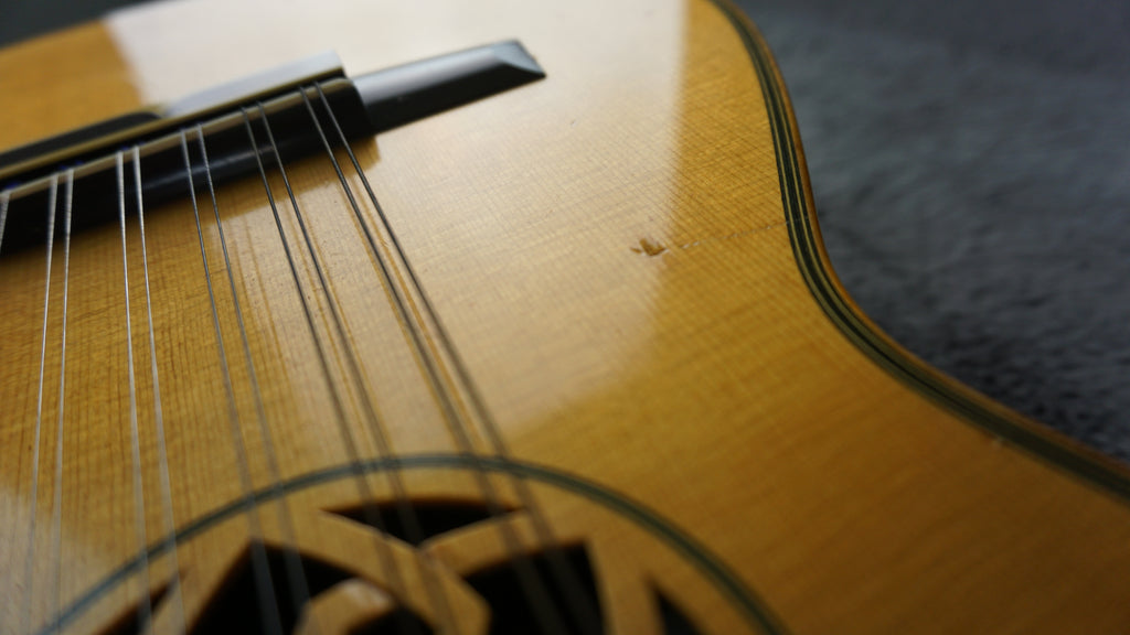 Tsunao Kubo 1986 Hand Built Japan Folk 12-String Acoustic Rare