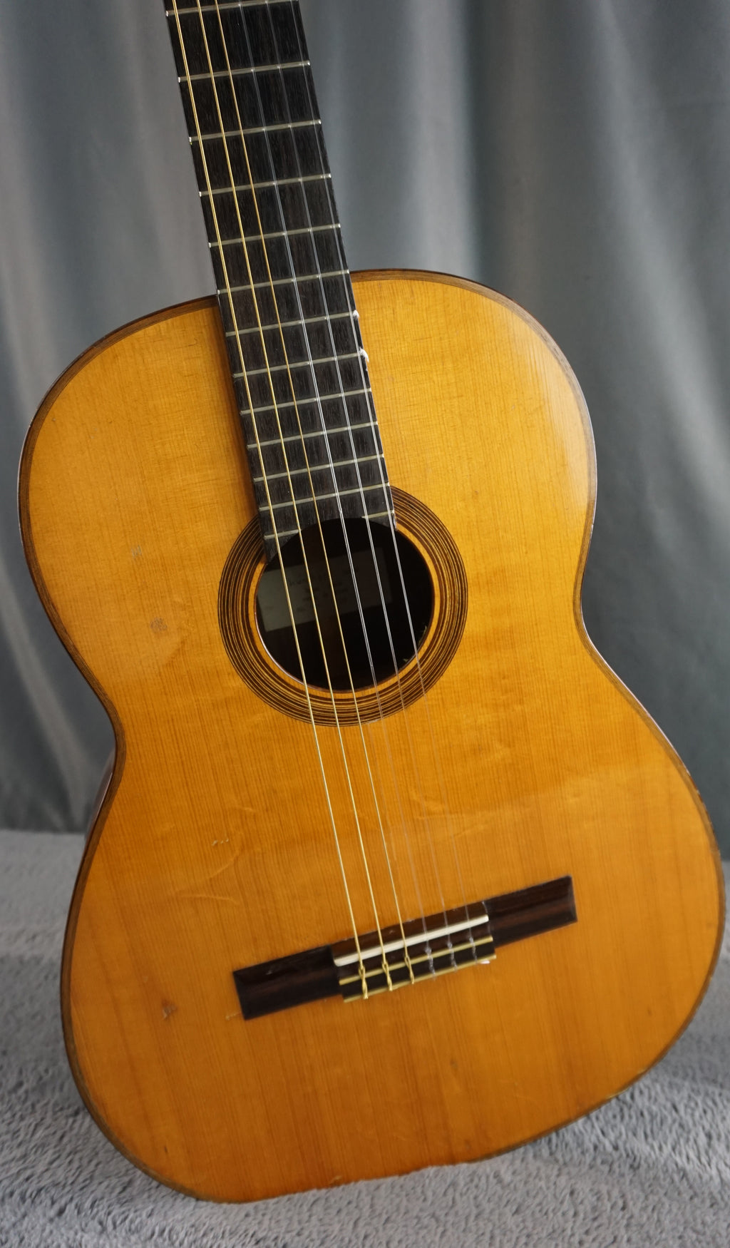 Kuniharu Nobe No. 120 Solid wood handmade Rare!  1950-60