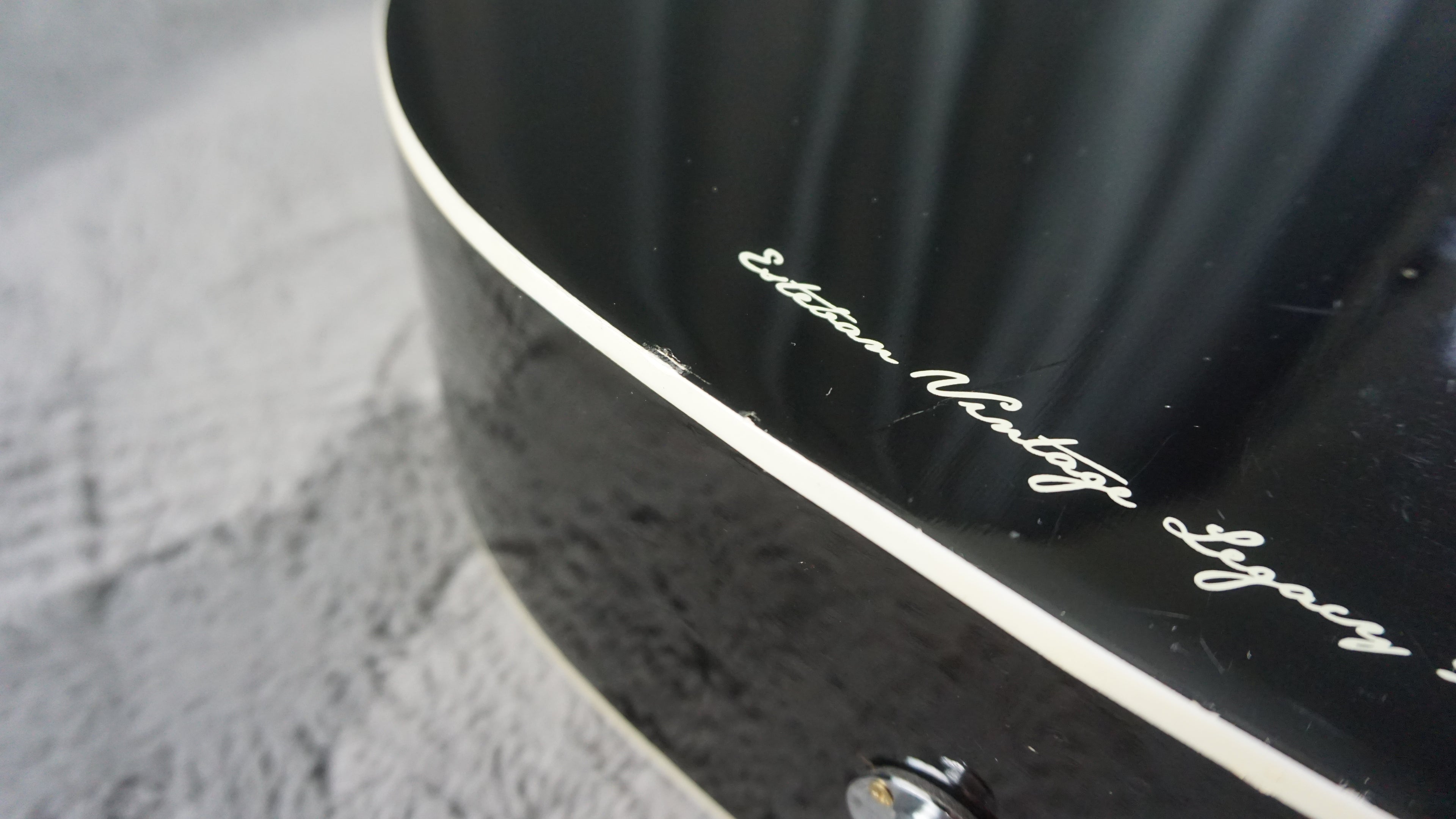 Esteban Vl-100 - Black Acoustic Guitar