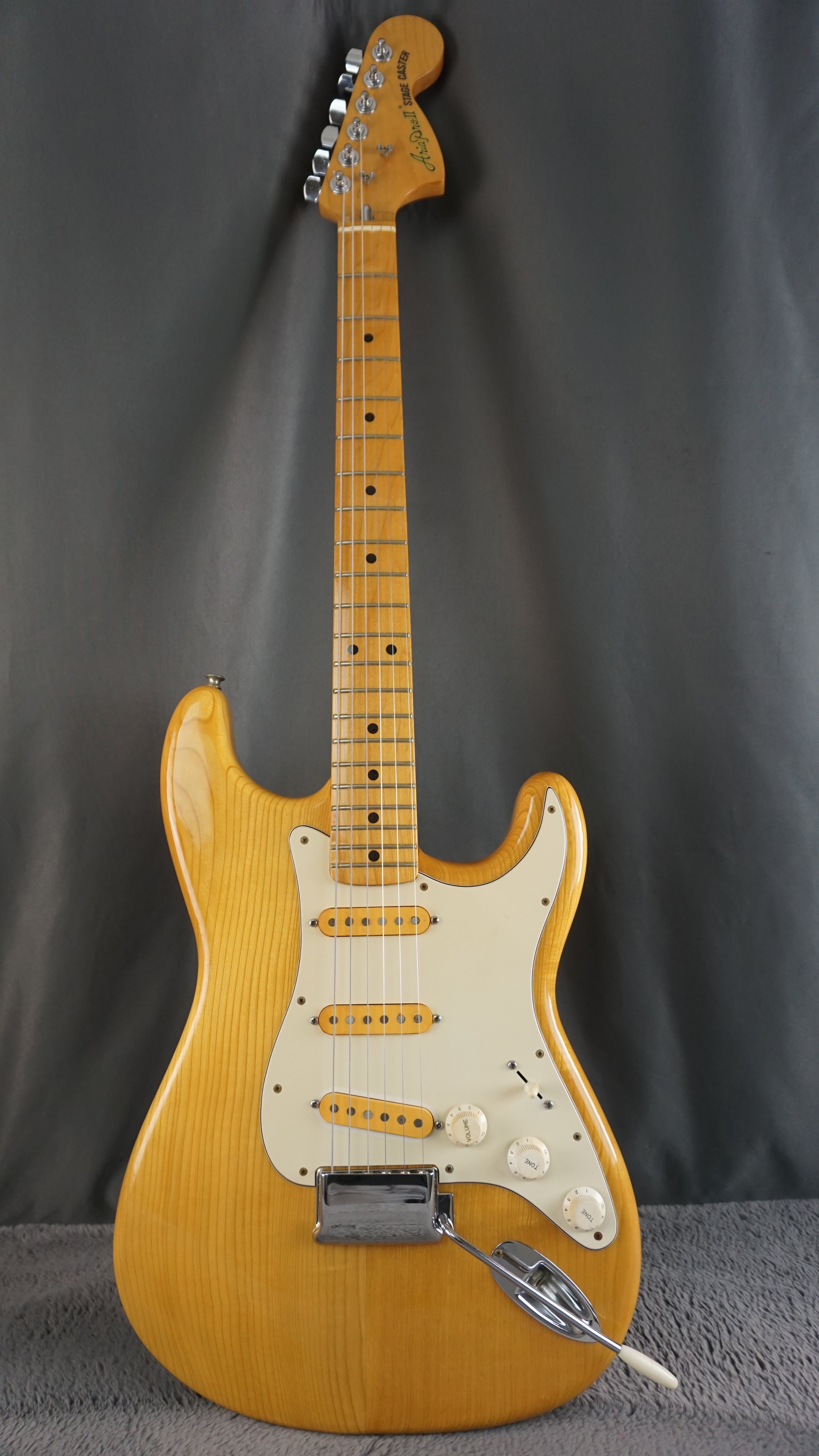 Aria Pro II Stagecaster 1970s - Natural Japan
