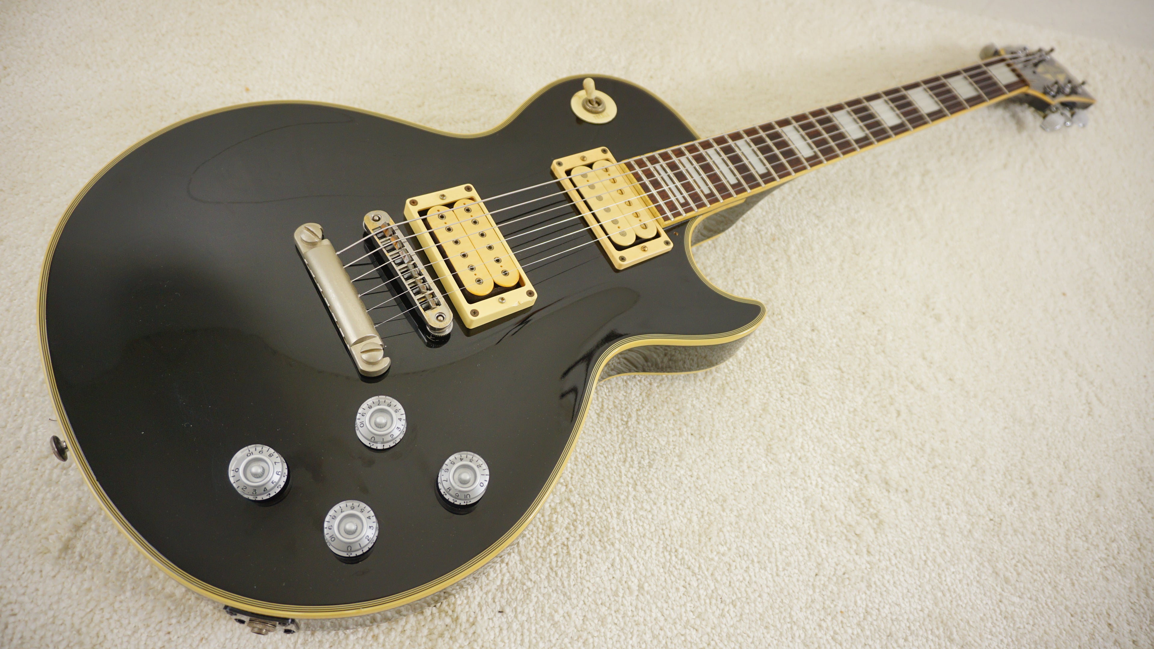Greco EG Custom Black w/ DiMarzio Bridge Pickup Japan