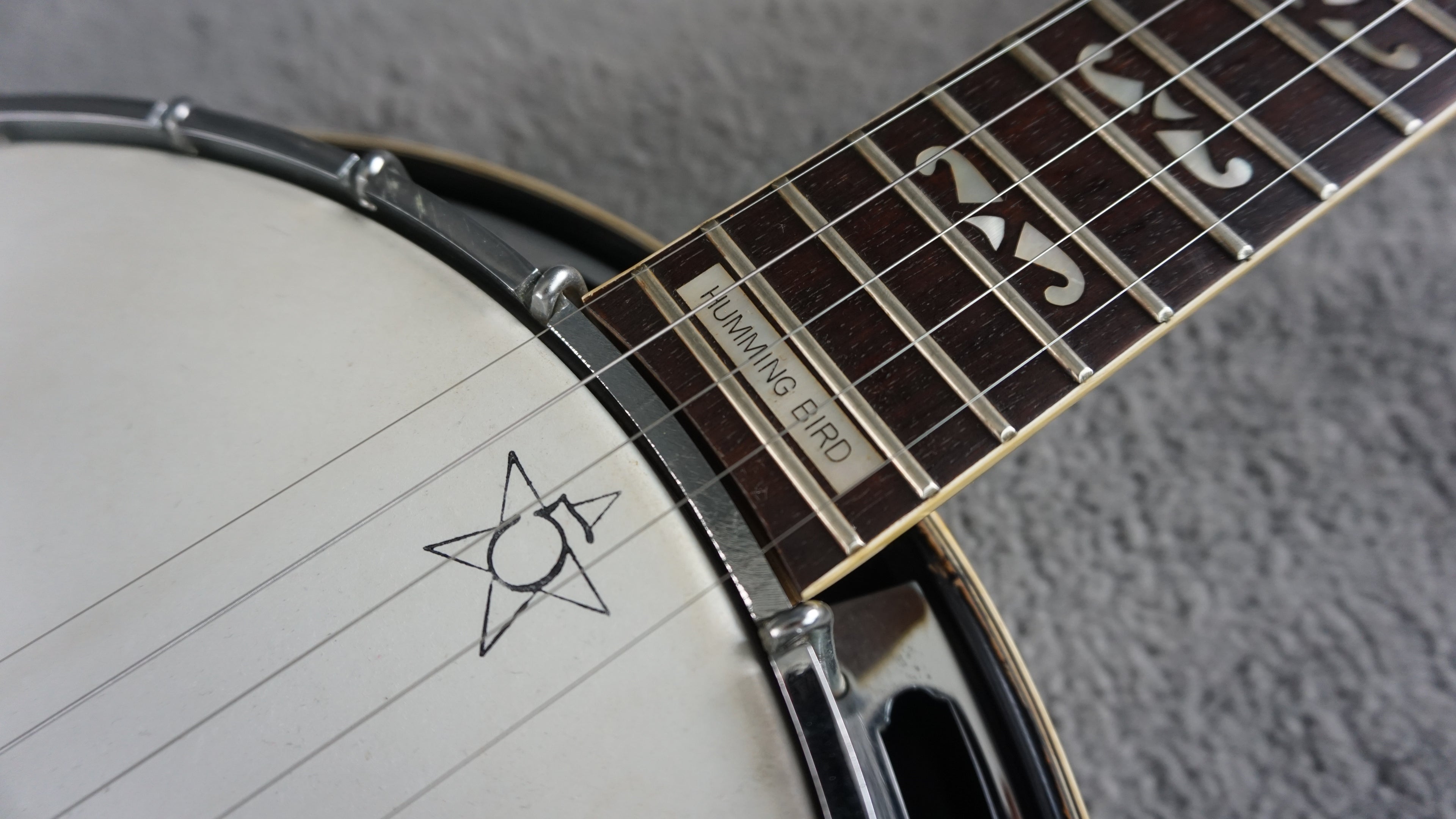 Tokai Hummingbird 5-String Resonator Banjo MIJ w/ D-Tuners & Hard Case