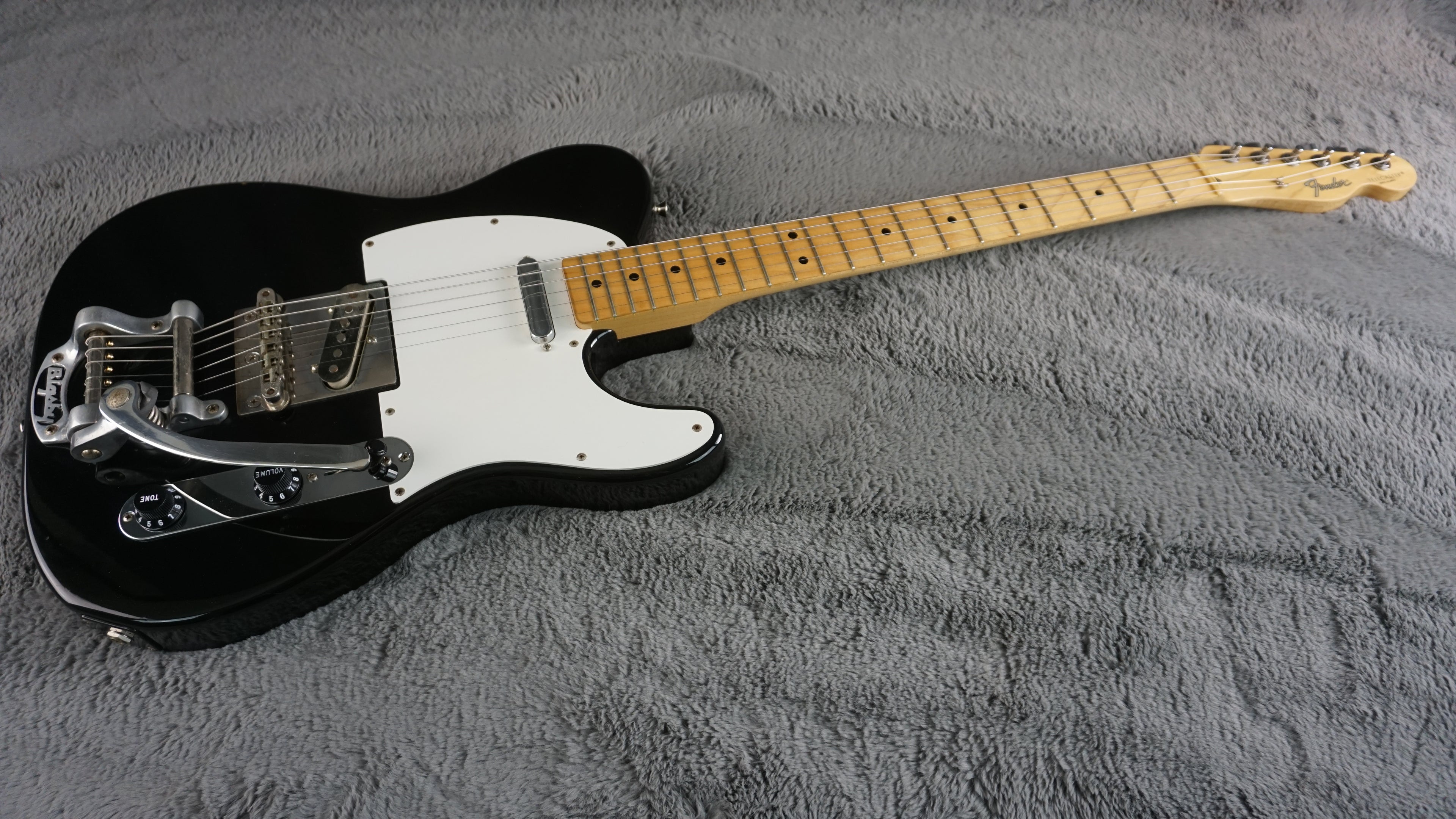 Fender Japan Telecaster Standard 2007 Black Bigsby Fender Custom Shop Pickup