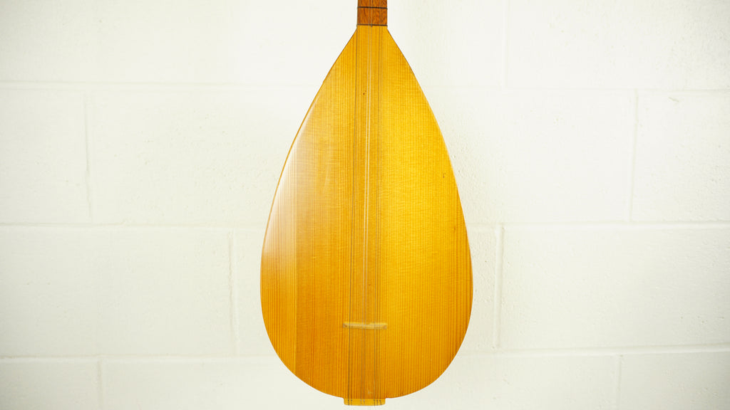 Turkish Baglama Saz Long Neck Folk Lute Handmade String Instrument