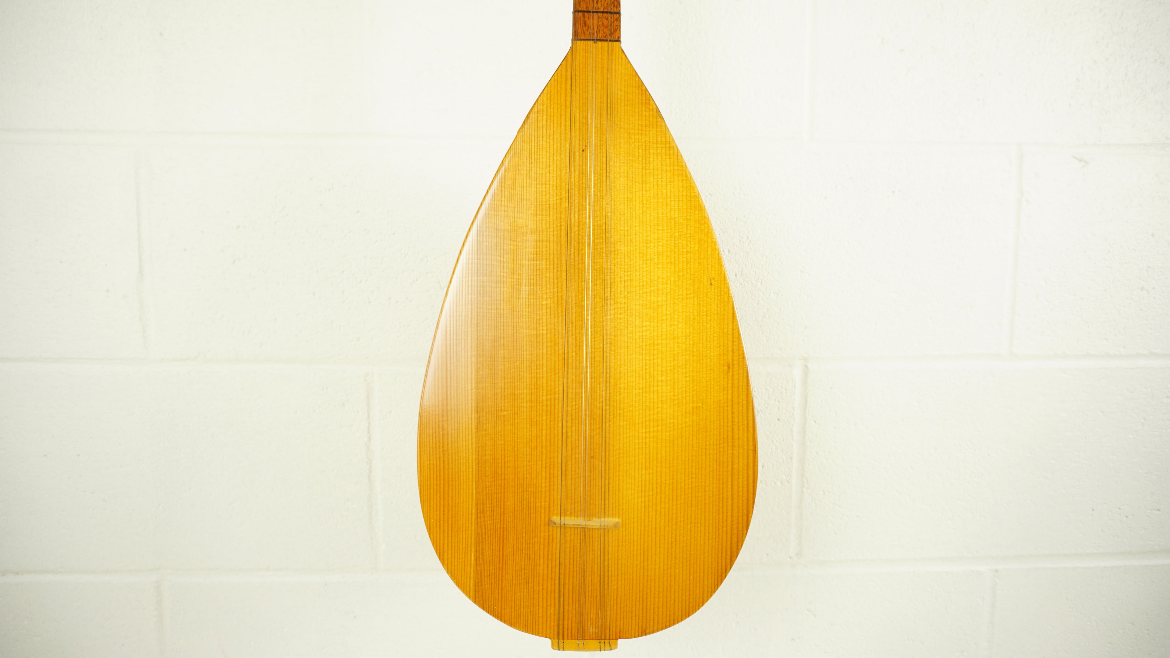 Turkish Baglama Saz Long Neck Folk Lute Handmade String Instrument