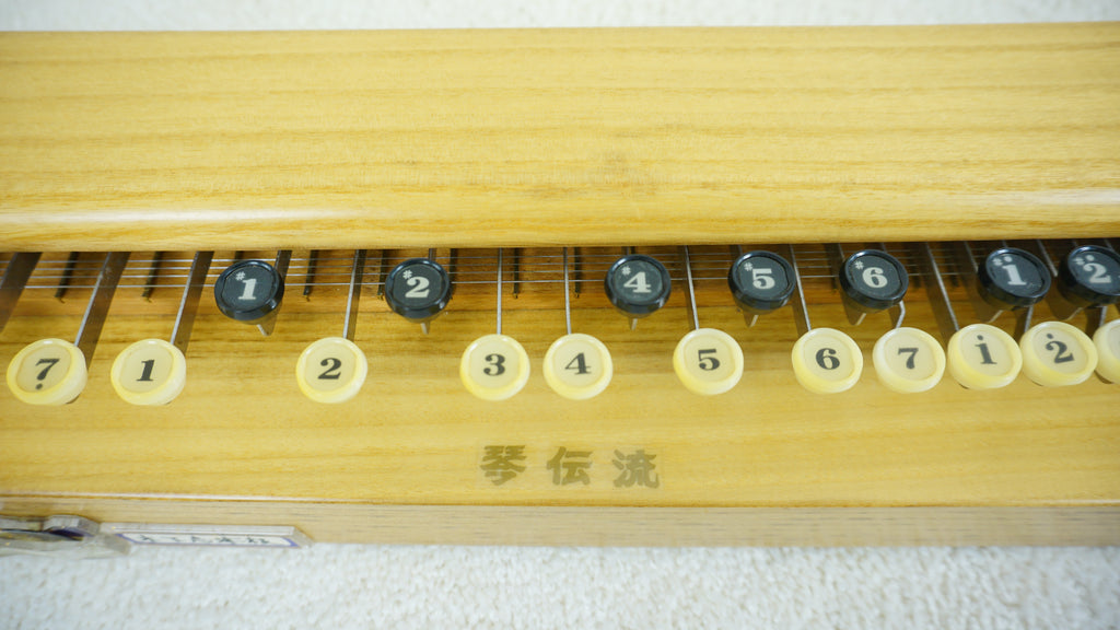 Japanese Electric Taishogoto Nagoya Harp w/ Volume Control & Hard Case