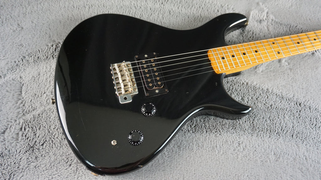 Aquarius Kawai Original Black MIJ Electric Guitar w/ Hard Case
