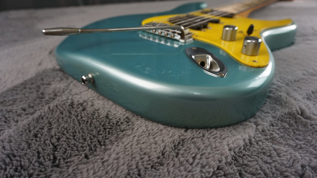 Moon Custom Guitars PGM S Style Japan HSS Teal