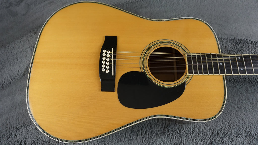 Yamaki YW-30 12-String Acoustic Guitar w/ Hard Case - Made in Japan