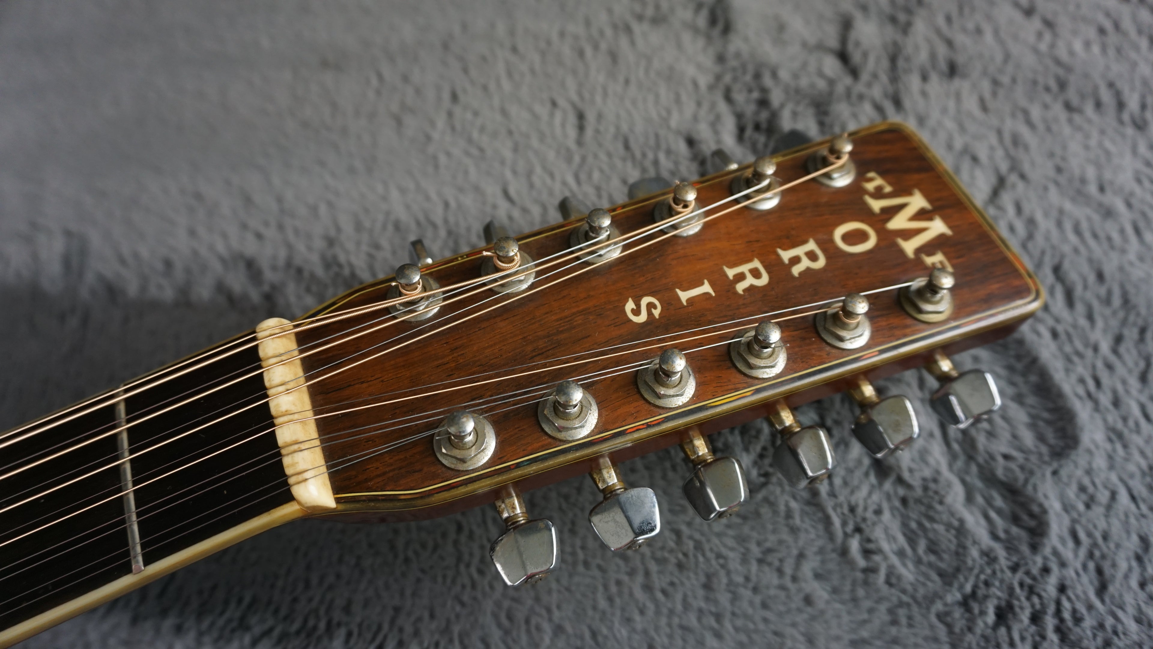 Morris B-60 MIJ 12-String Acoustic w/ 3-Piece Rosewood Back w/ OHSC