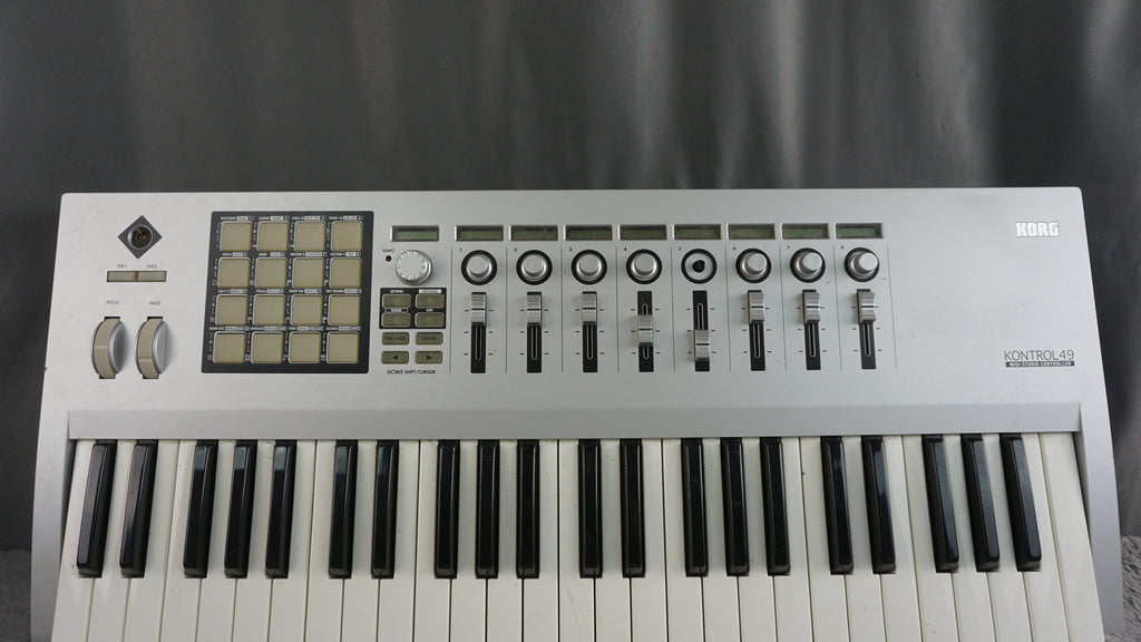 Korg Kontrol 49 Midi Studio Controller w/ Power Supply