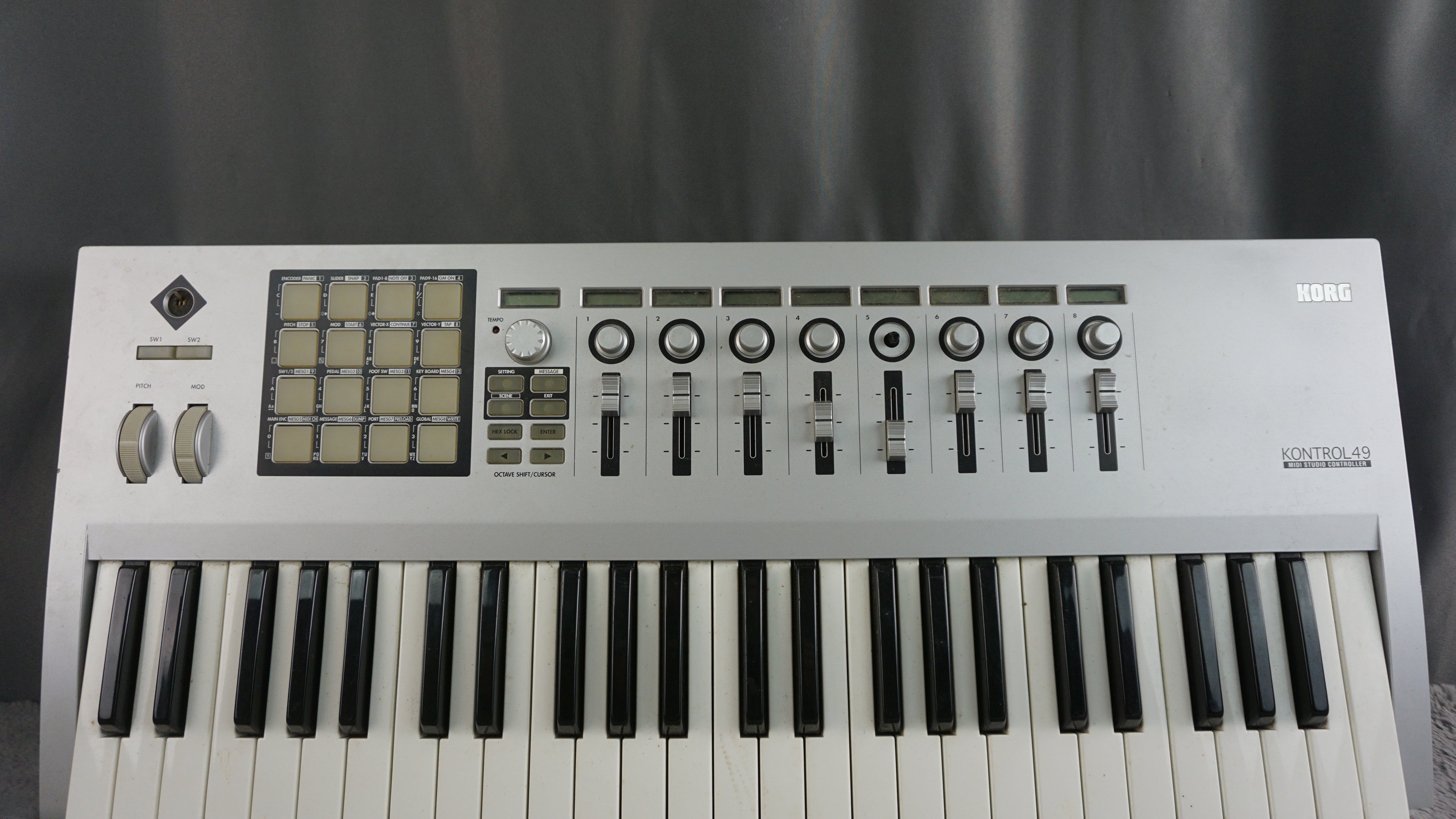 Korg Kontrol 49 Midi Studio Controller w/ Power Supply