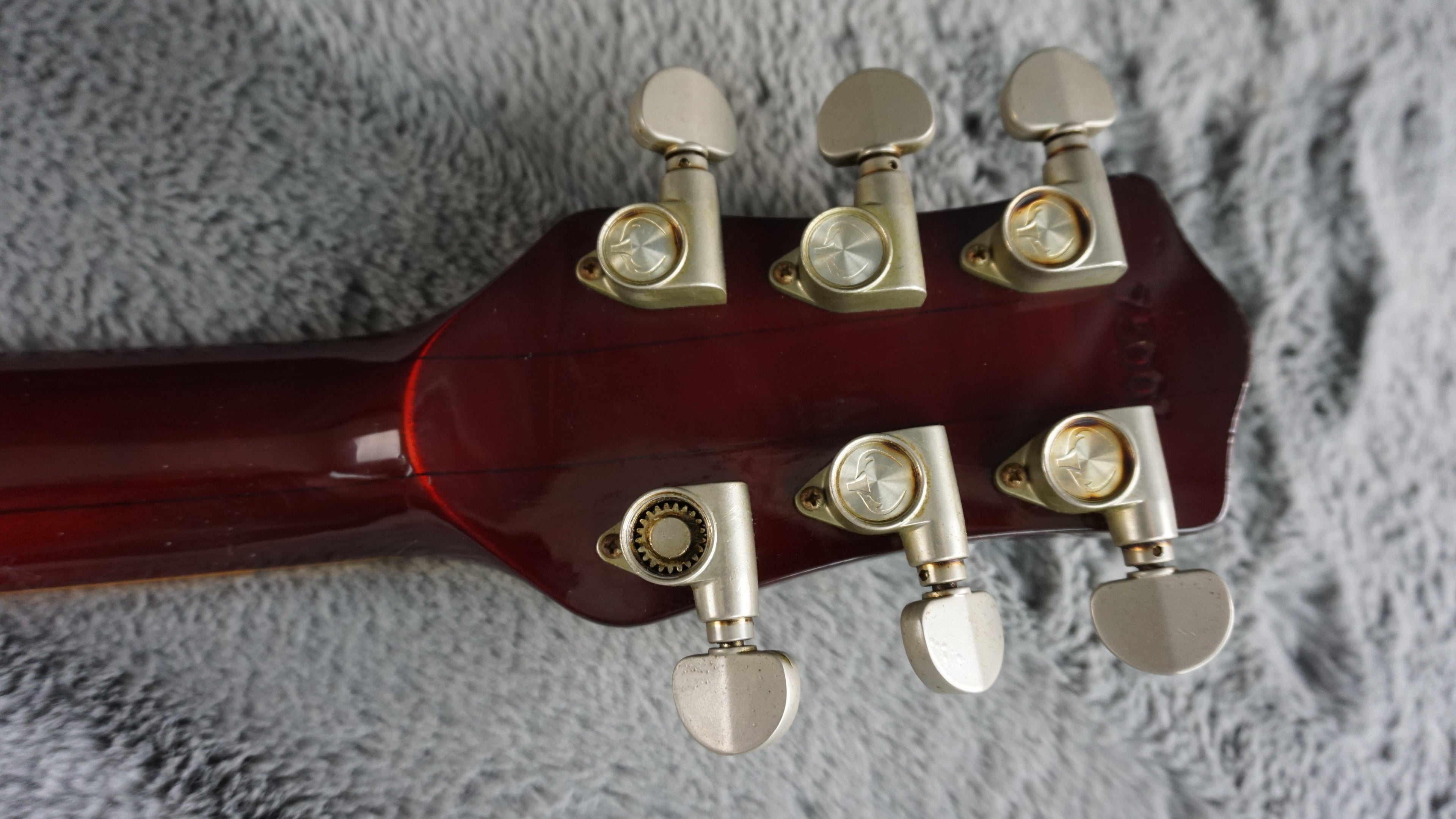 ELK Tiara Custom Double Cutaway - Trans Red Japan Uber Rare