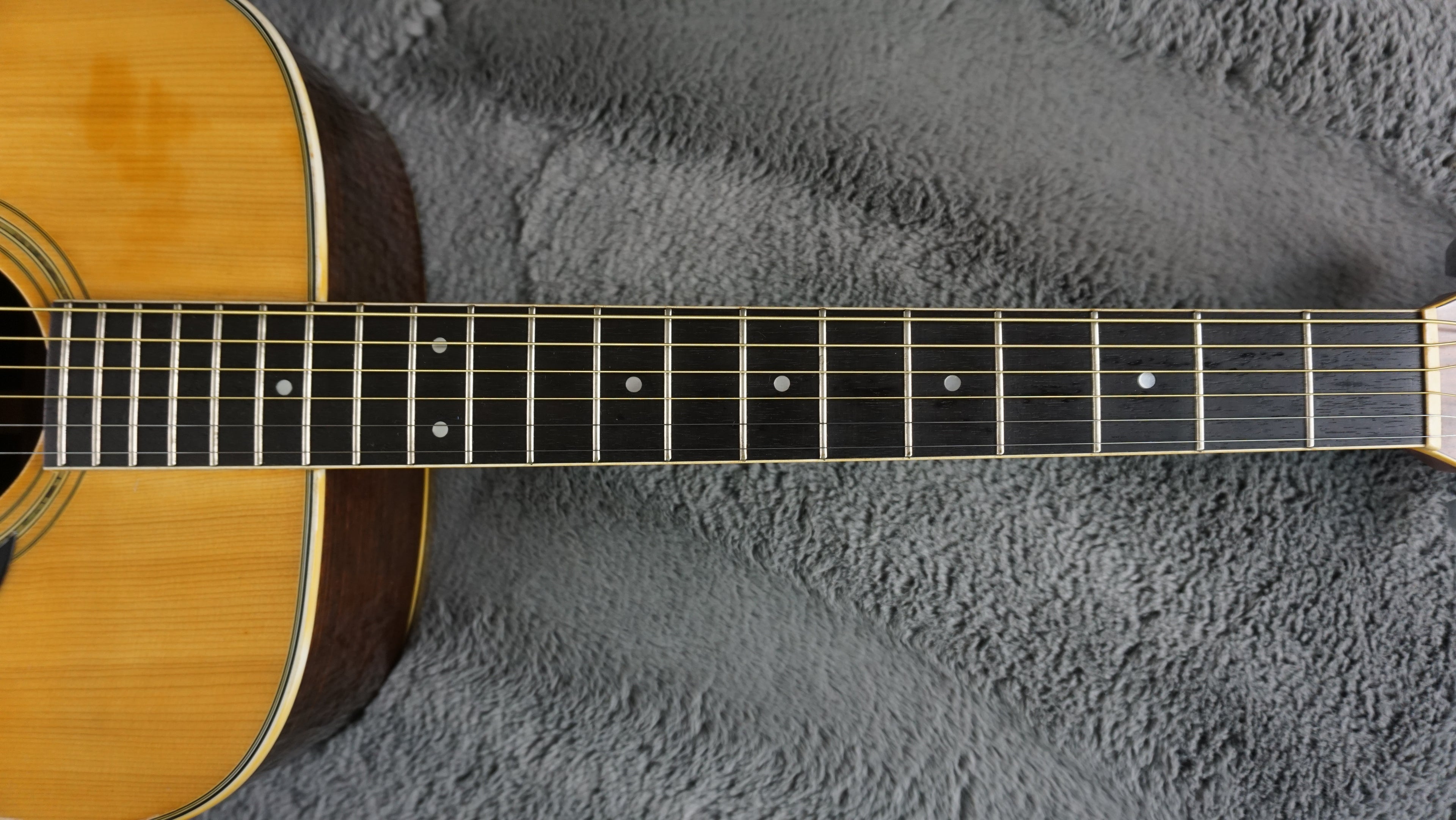 Yamaki D126 Dreadnought MIJ Acoustic Guitar w/ Original Hard Case
