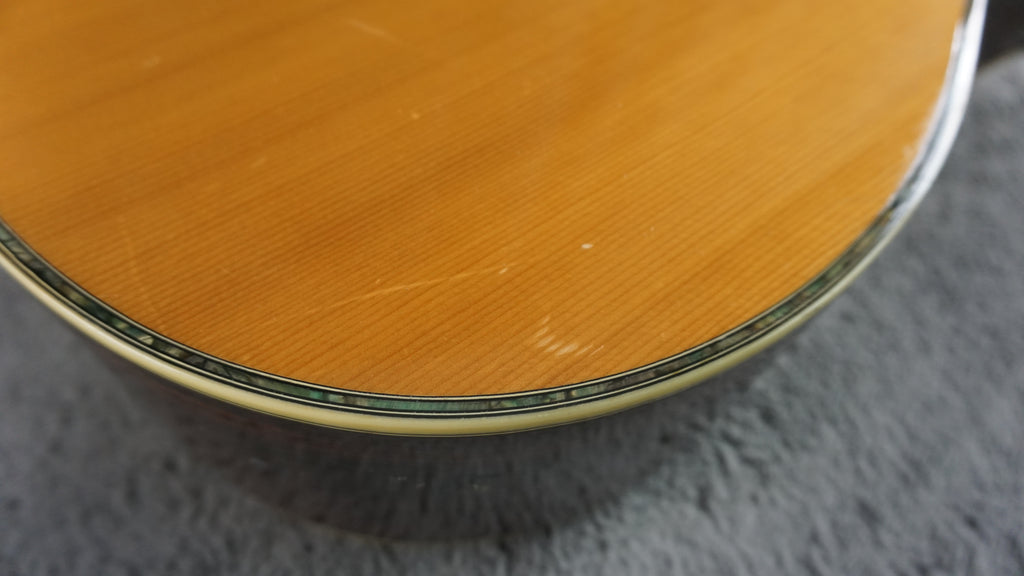Morris W-35 Vintage MIJ Dreadnought Acoustic Guitar w/ Hard Case