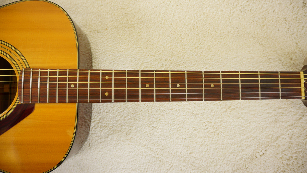 Yamaha FG-130 Nippon Gakki Made in Japan Acoustic Guitar w/ Chipboard Case