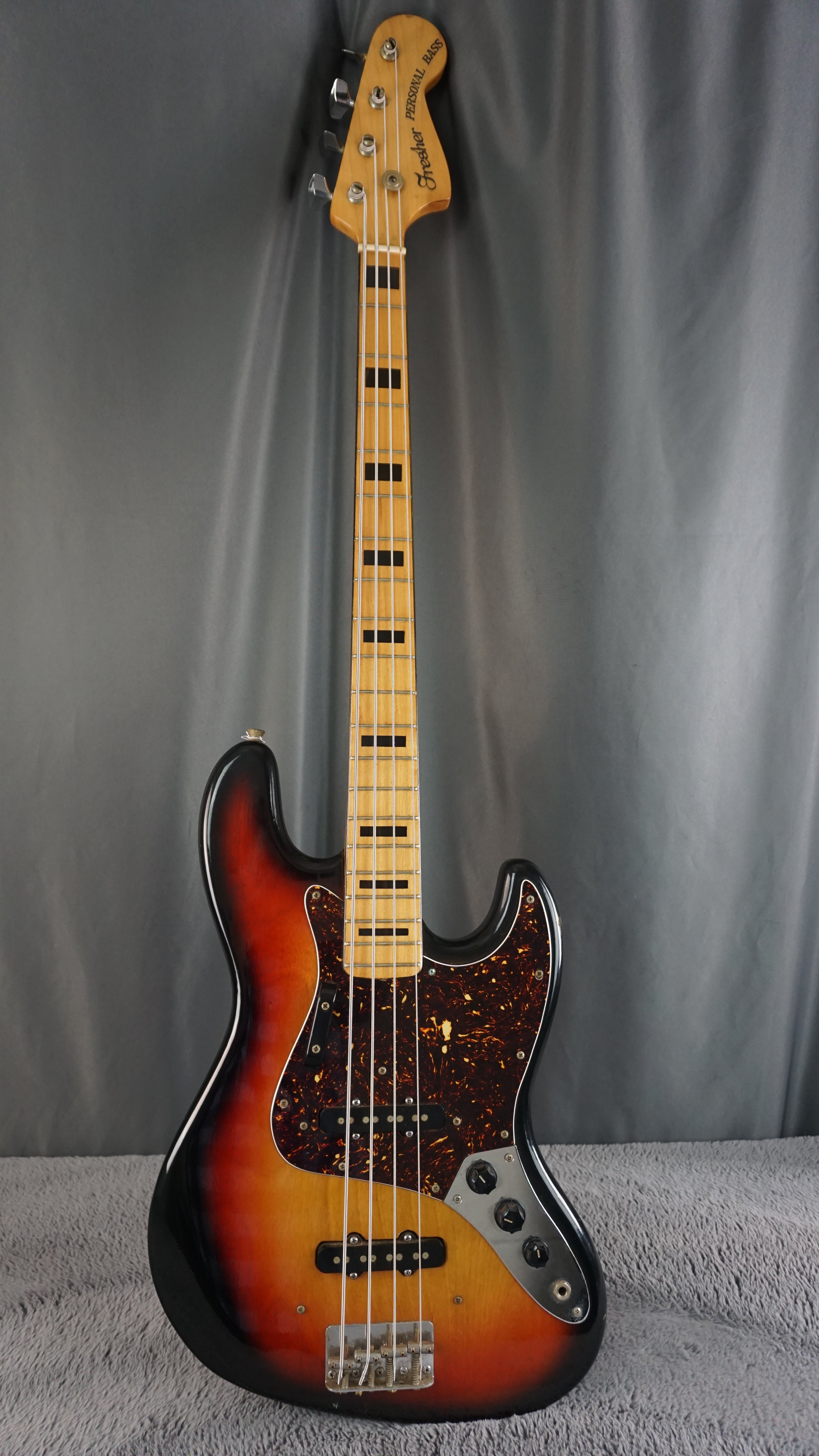 Fresher Personal Bass - Sunburst Jazz Bass Type