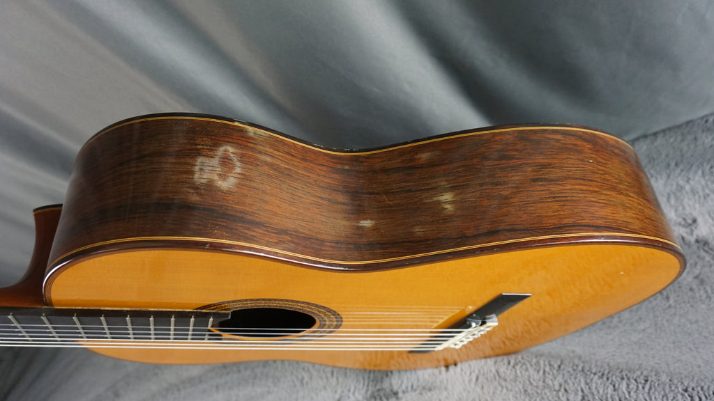 El Mesmre S-1976 Japan Classical Guitar w/ Hard Case Rare Solid Woods
