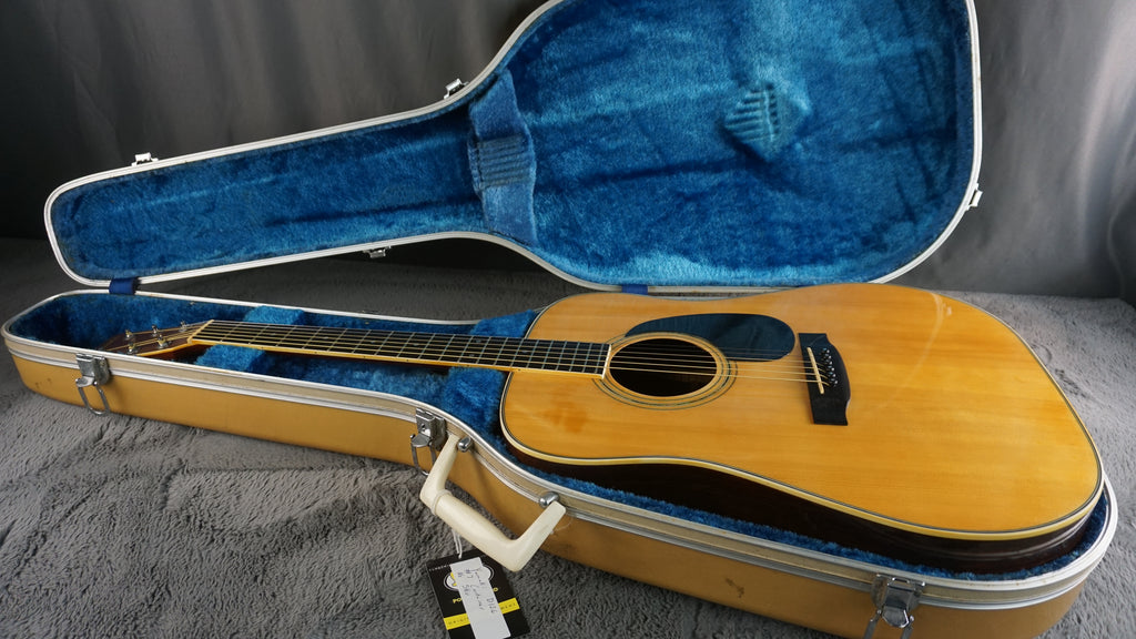 Yamaki D126 Dreadnought MIJ Acoustic Guitar w/ Original Hard Case