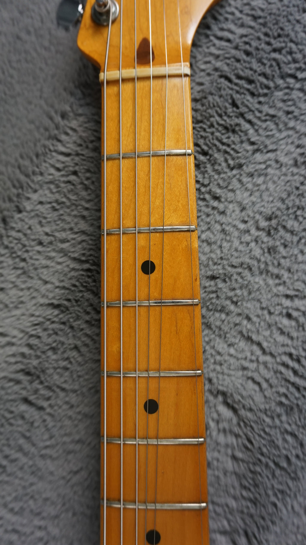1987 MIJ Squier Stratocaster Fujigen E-Series Sunburst w/ ESP Rail Pickup & Fender Case