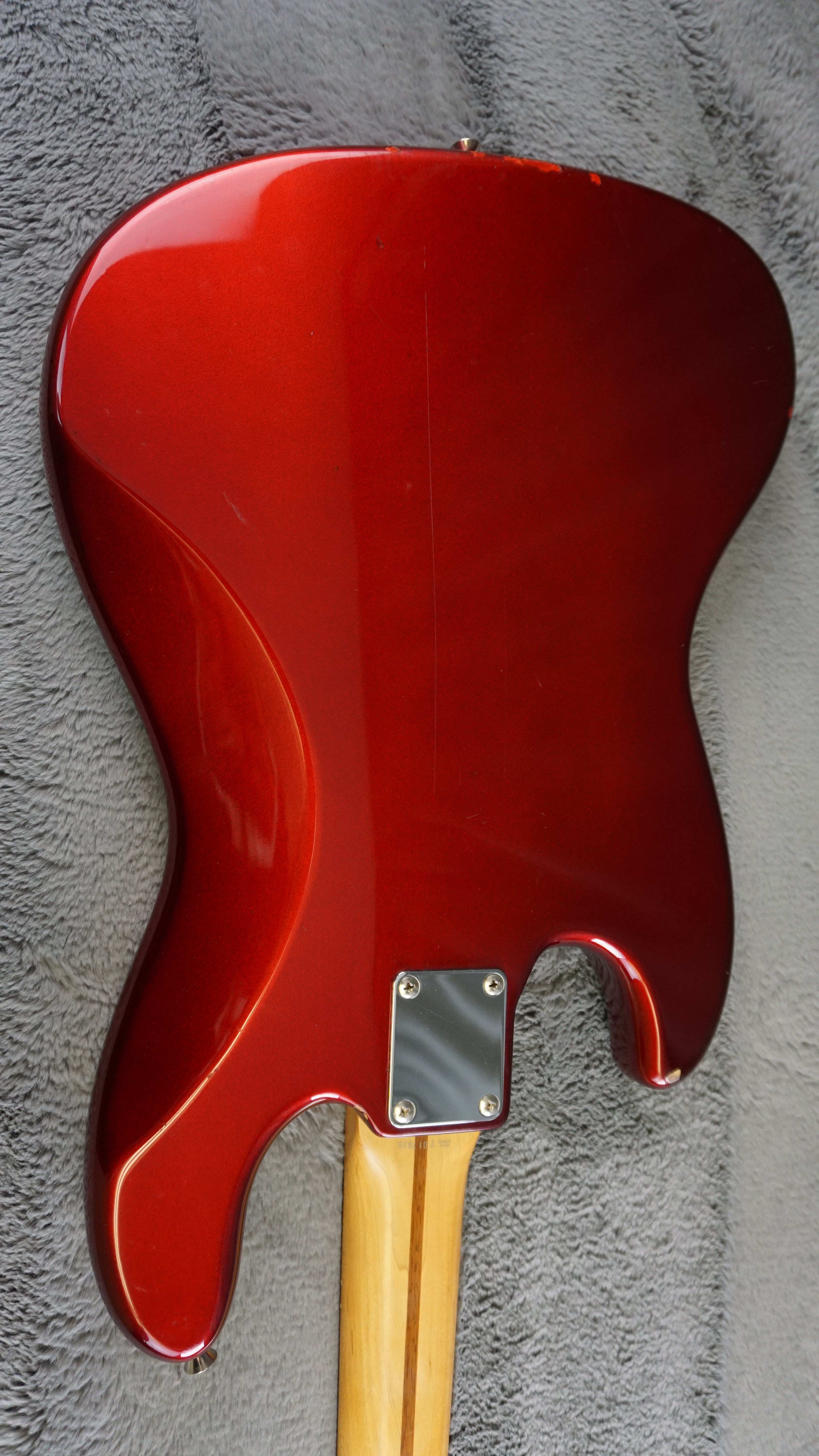 94-95 Fender Japan Jazz Bass Candy Apple Red w/ Gig Bag