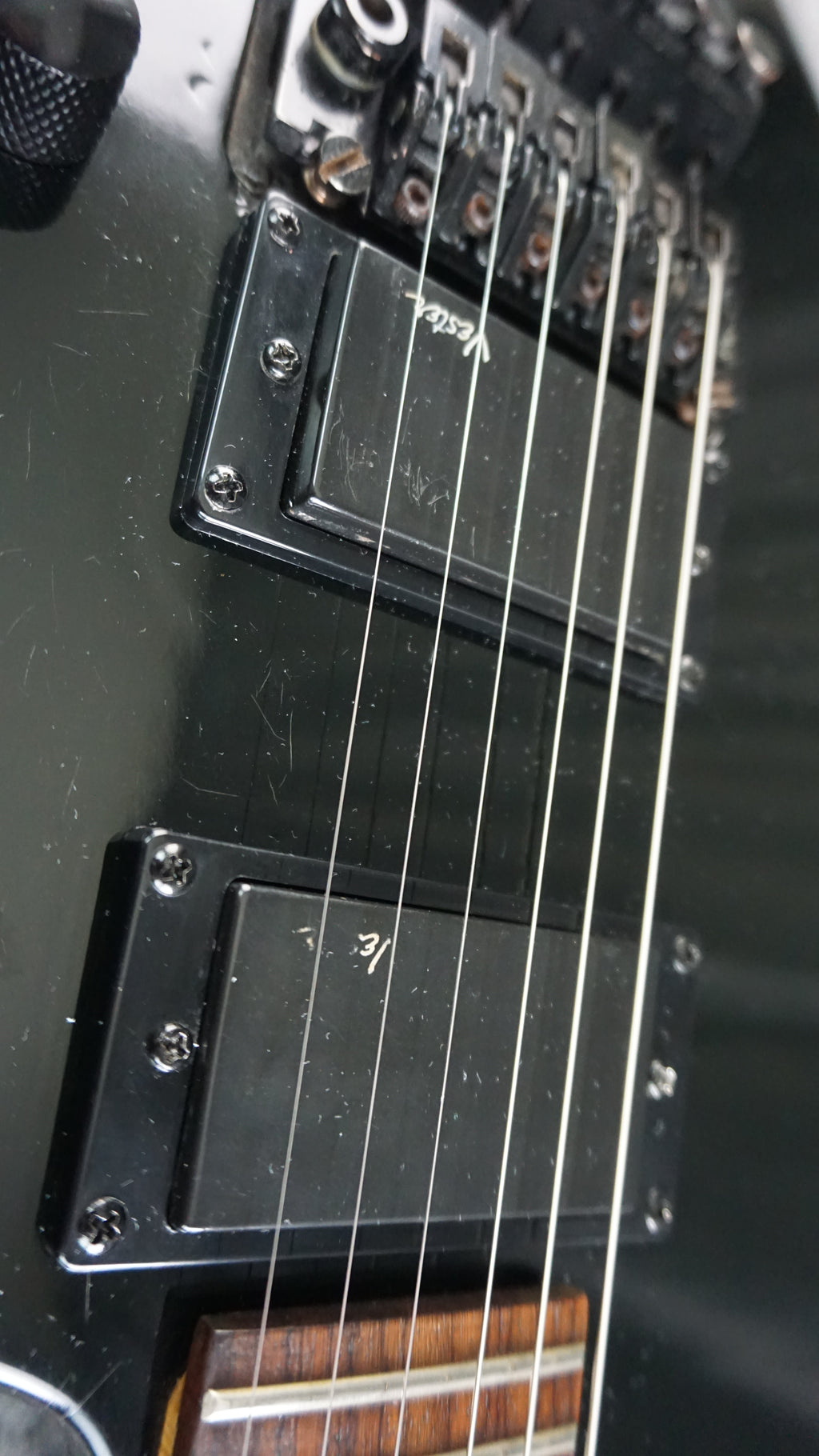 Vester Maniac Super Strat MIJ Floyd Rose Style Black HH