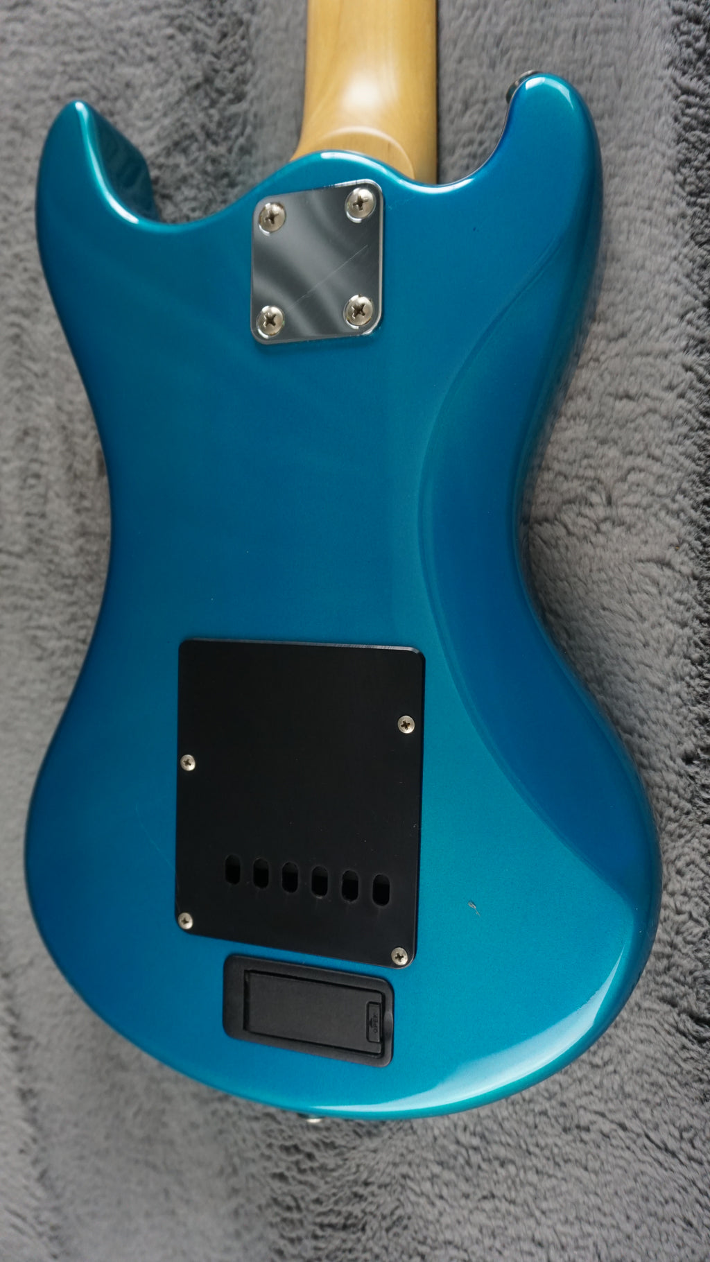 MarineRider Mosrite Ventures Model w/ Built In Amp - Blue