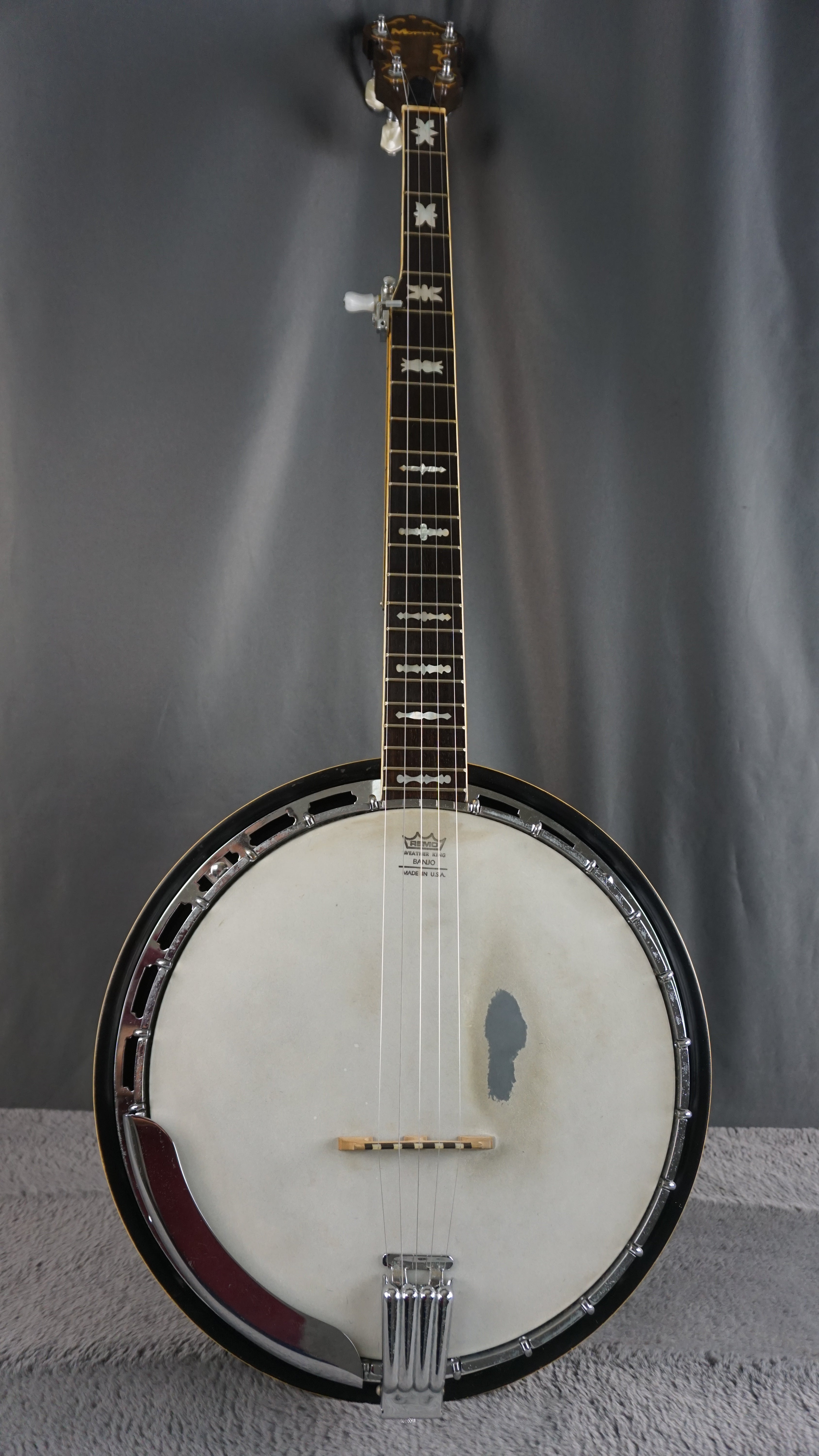 Morris 5-String Resonator Banjo w/ Hard Case