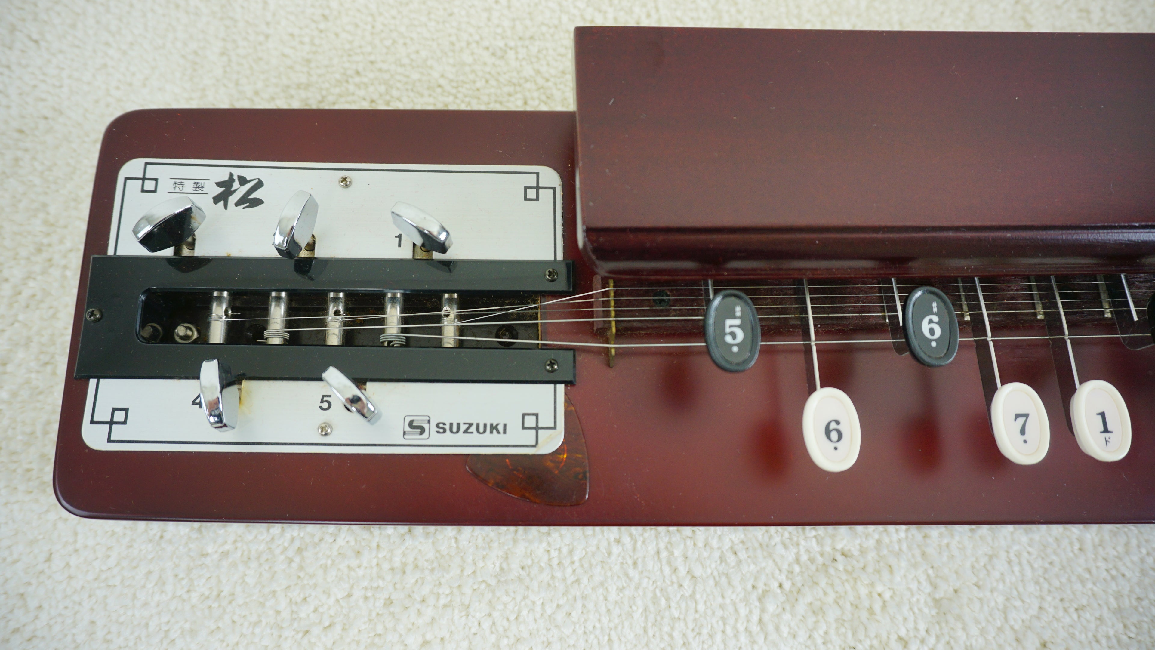 Suzuki Matsu Taishogoto Nagoya Harp Japan w/ Original Case