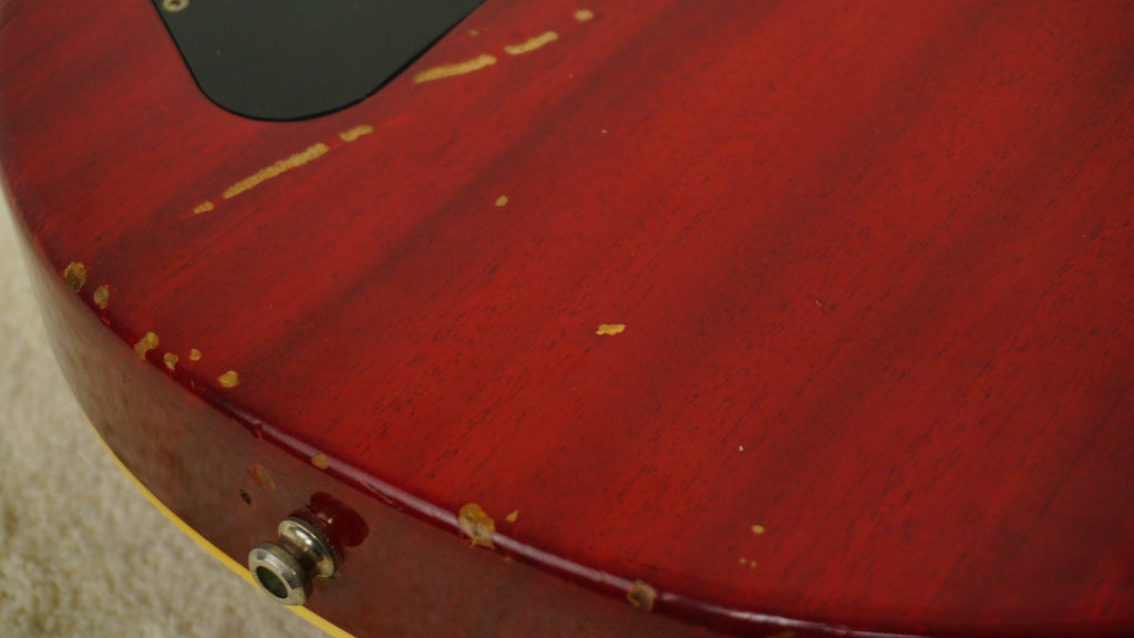 Tokai Love Rock LS-70 1994 - Quilted Top Cherry Sunburst Japan