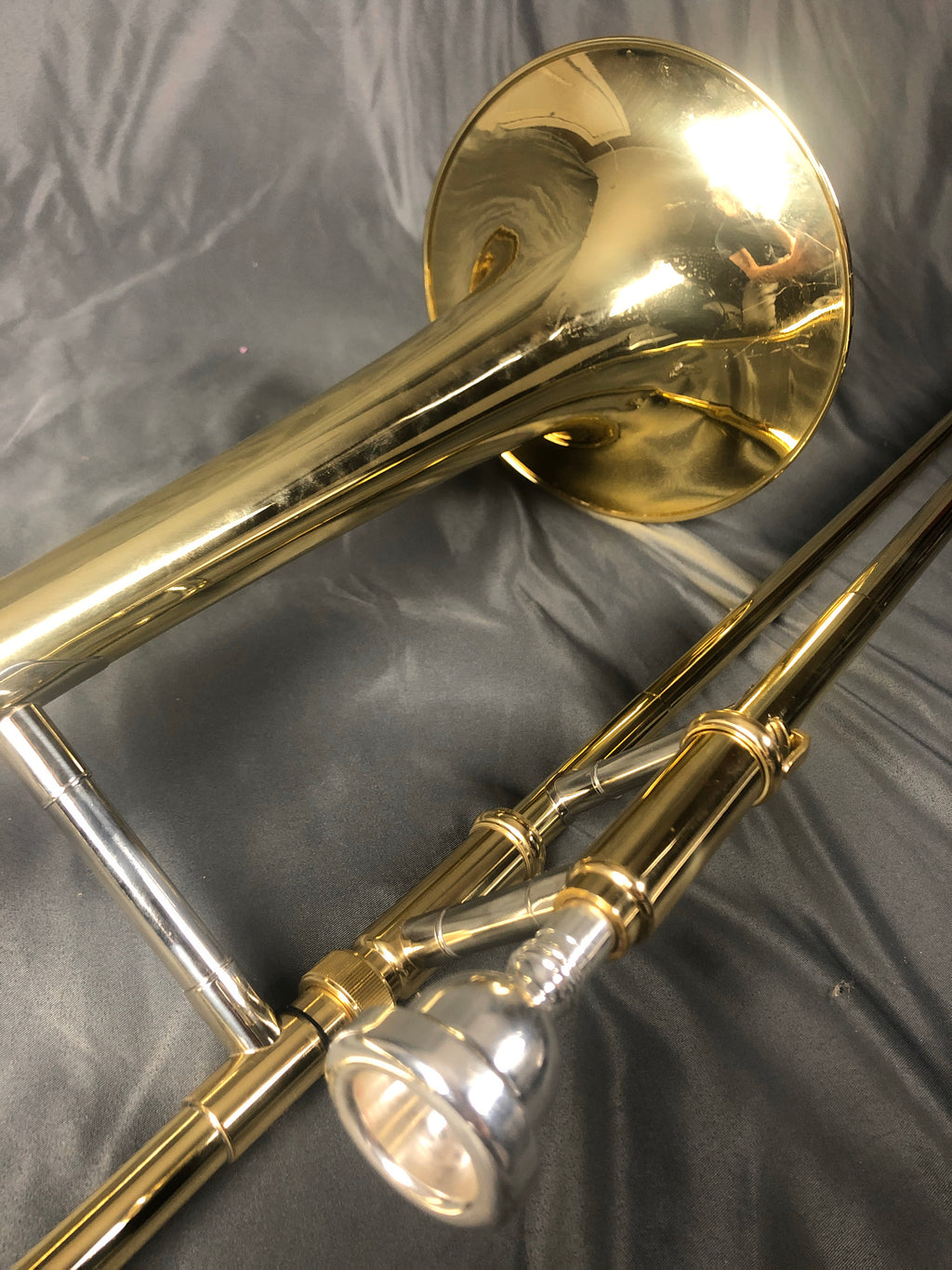 Allora Student Trombone  Brass / Chrome