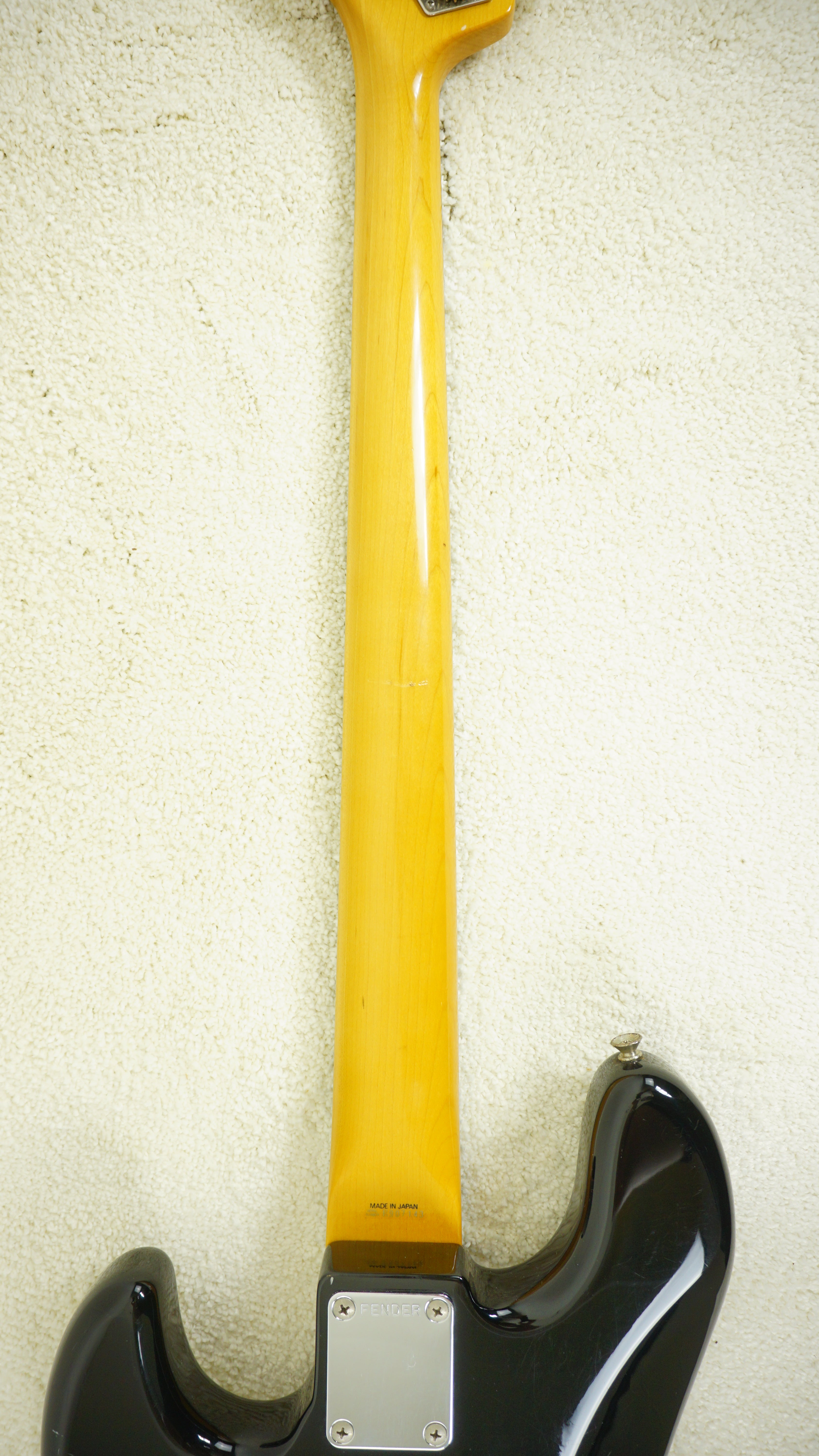 1984–1987 Fender Japan JB62 '62 Reissue Jazz Bass Black Fujigen