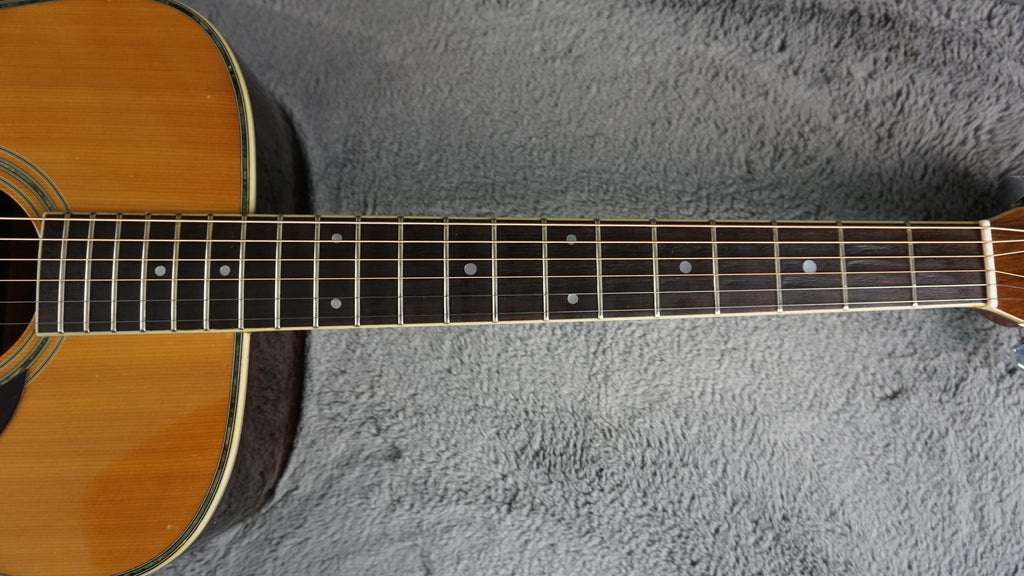 Morris W-35 Vintage MIJ Dreadnought Acoustic Guitar w/ Hard Case