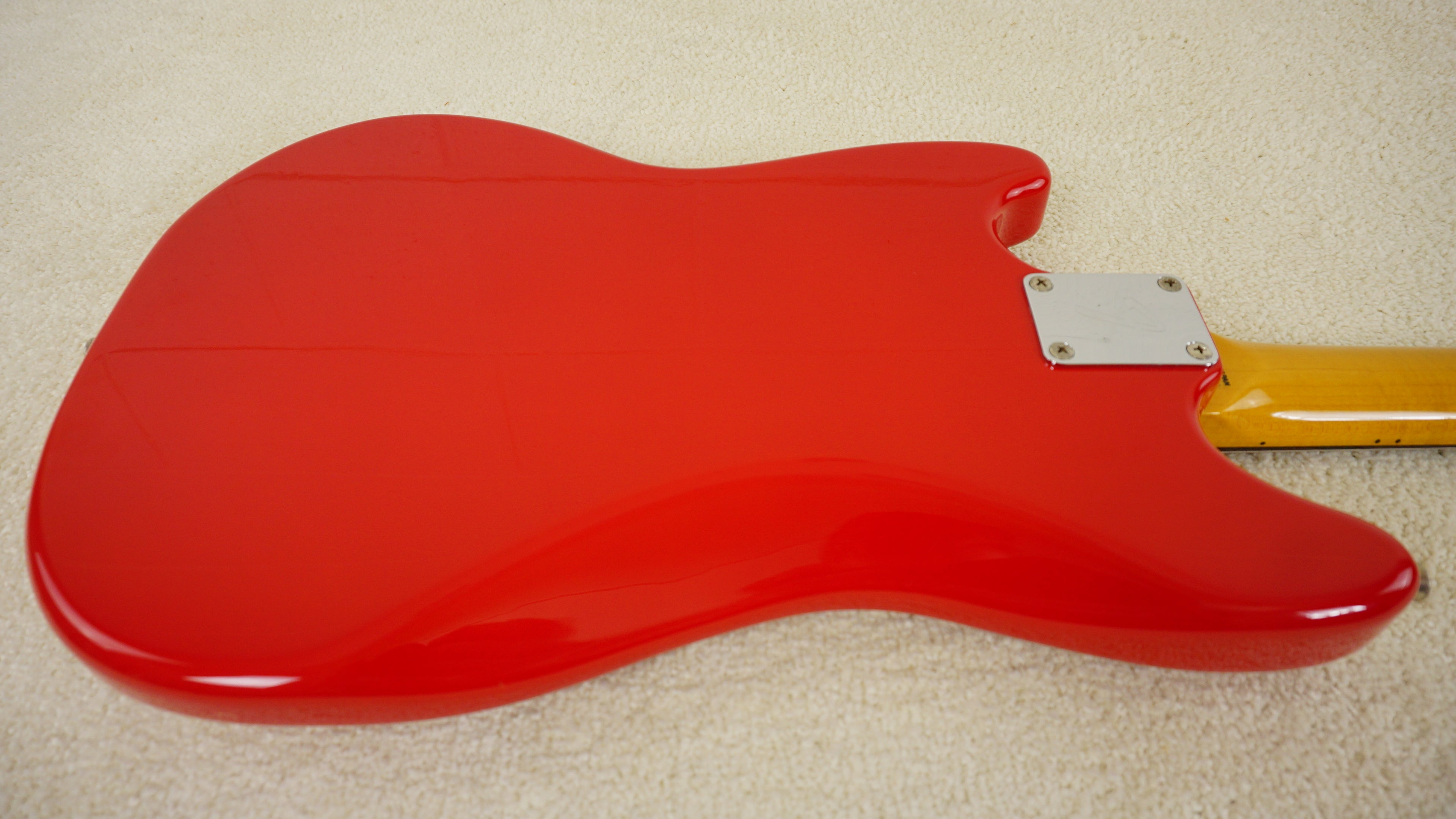 Fender Japan MG-69/MH Mustang Reissue – Matching Headstock – Candy Apple Red – 2010-2011