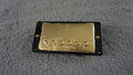 Tokai Humbucker Gold Cover w/ Black Pickup Ring - 2 Wire