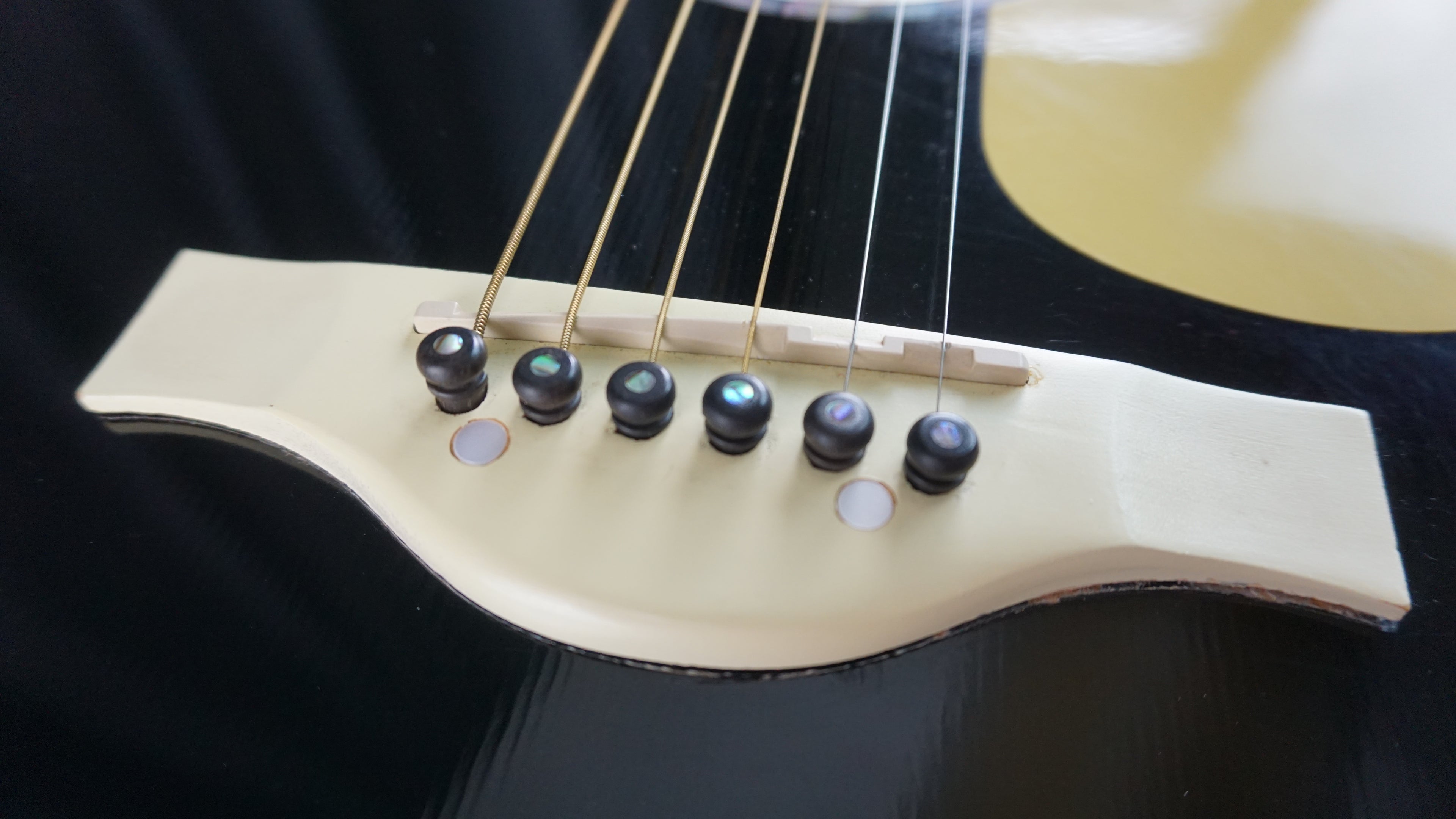 Esteban Vl-100 - Black Acoustic Guitar