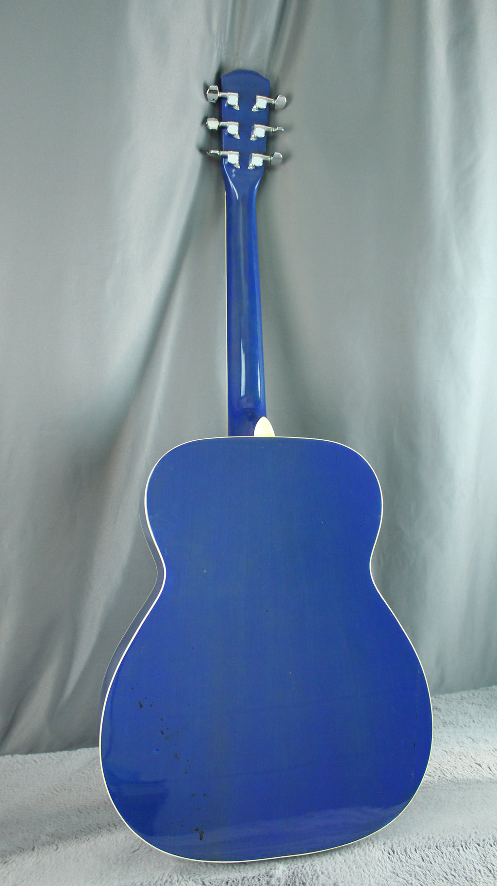 Morris F-02SBU Blue Japan Acoustic Guitar